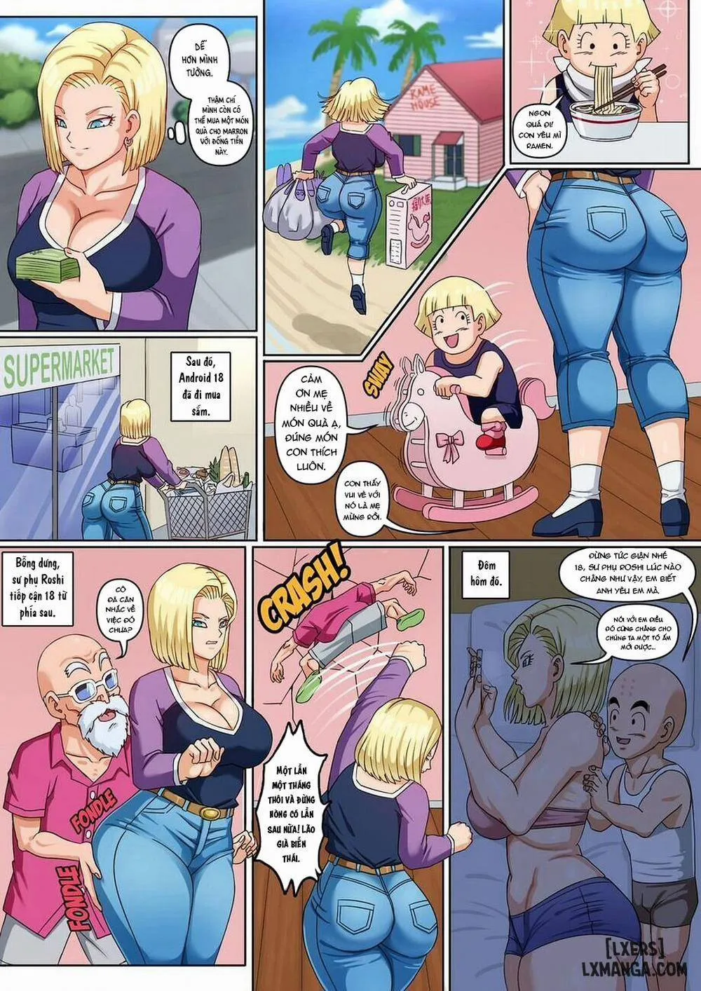 HentaiVN.net - Ảnh 9 - Android 18 NTR 3 - Chương 1