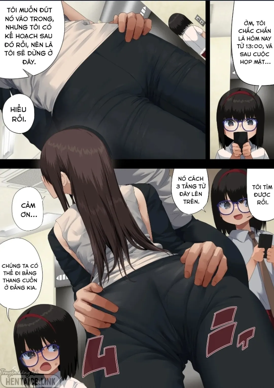 HentaiVN.net - Ảnh 24 - Business Sex Manner Air Conditioner Hen Escalator Hen Dannsou Shukann Anal Special Tsukishima Hen - Part 1