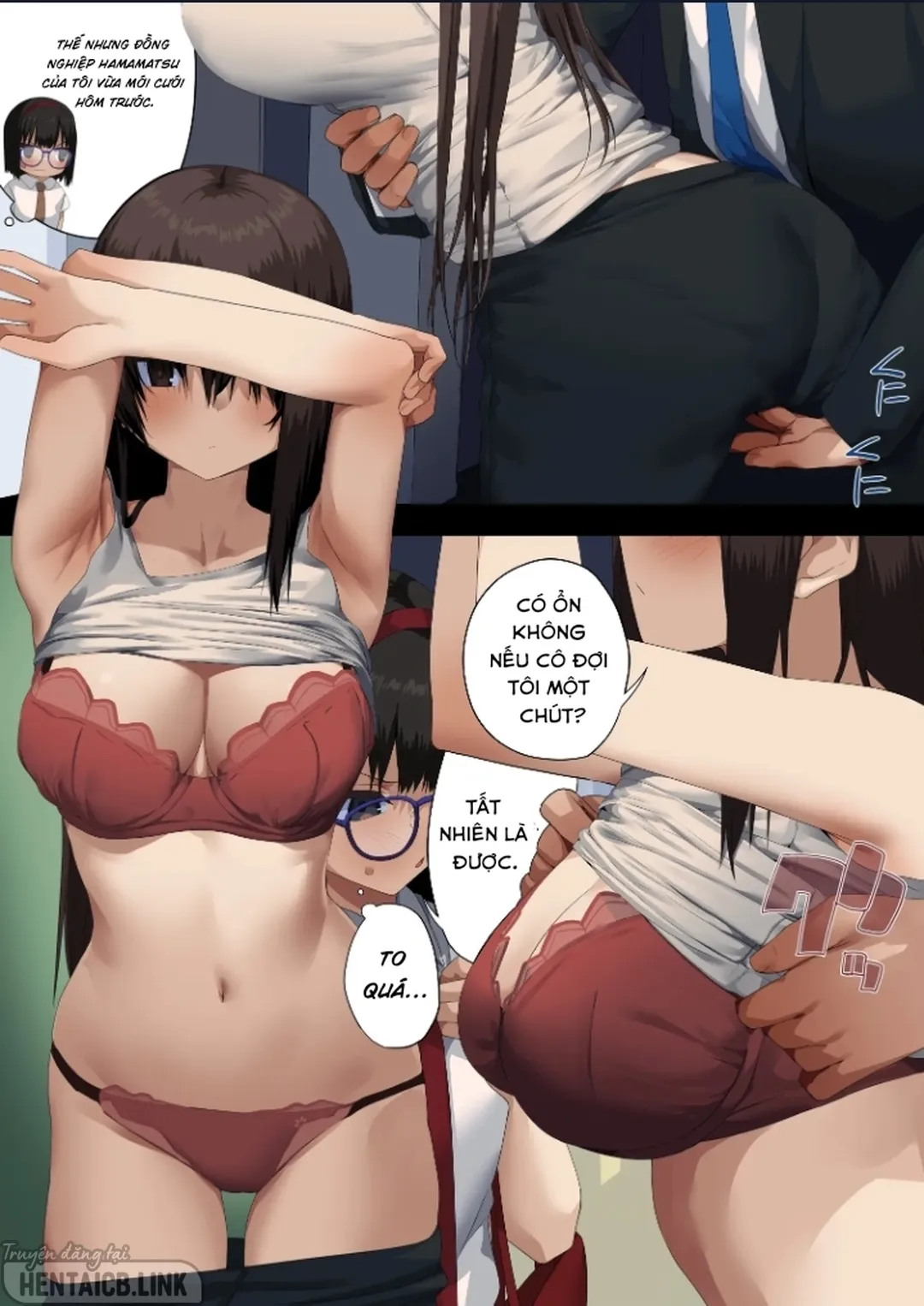 HentaiVN.net - Ảnh 26 - Business Sex Manner Air Conditioner Hen Escalator Hen Dannsou Shukann Anal Special Tsukishima Hen - Part 1