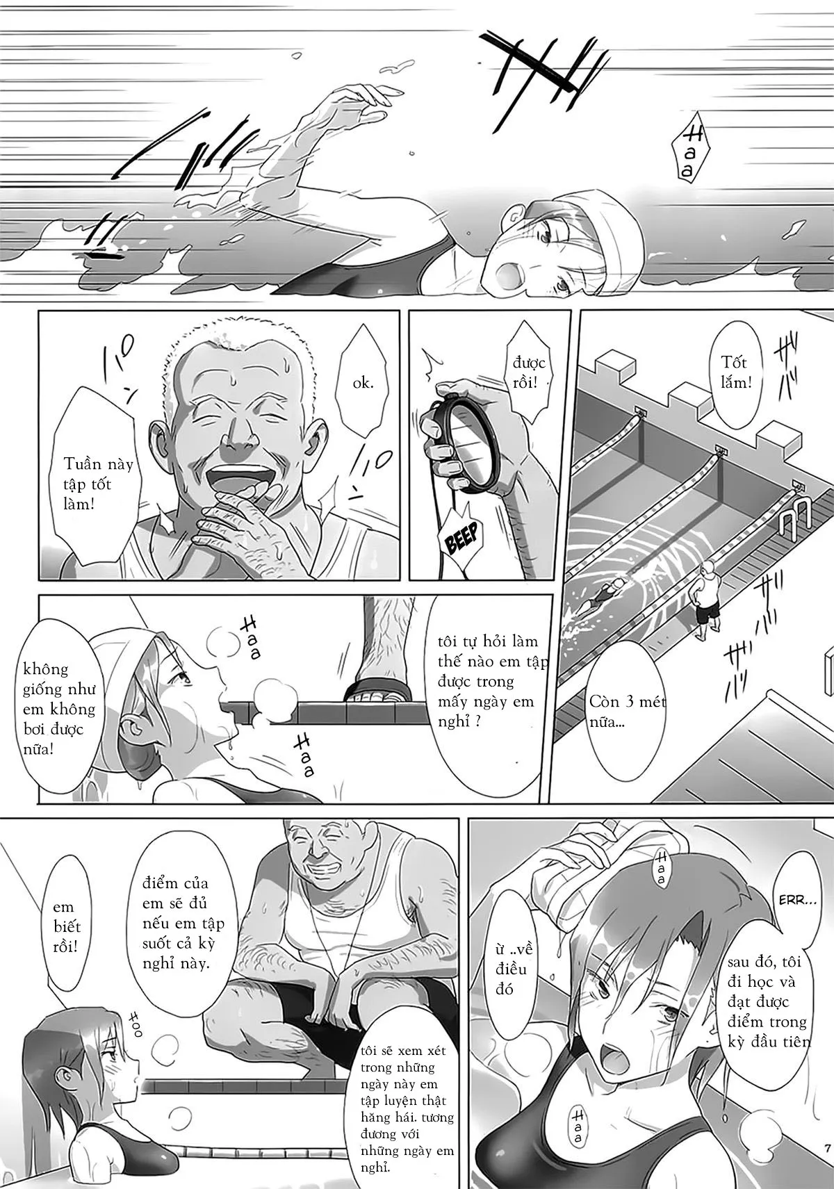HentaiVN.net - Ảnh 6 - Kaki Hoshuu [[ひとのふんどし (ゆきよし真水)] 夏期補習 8 [英訳]] - Chap 1