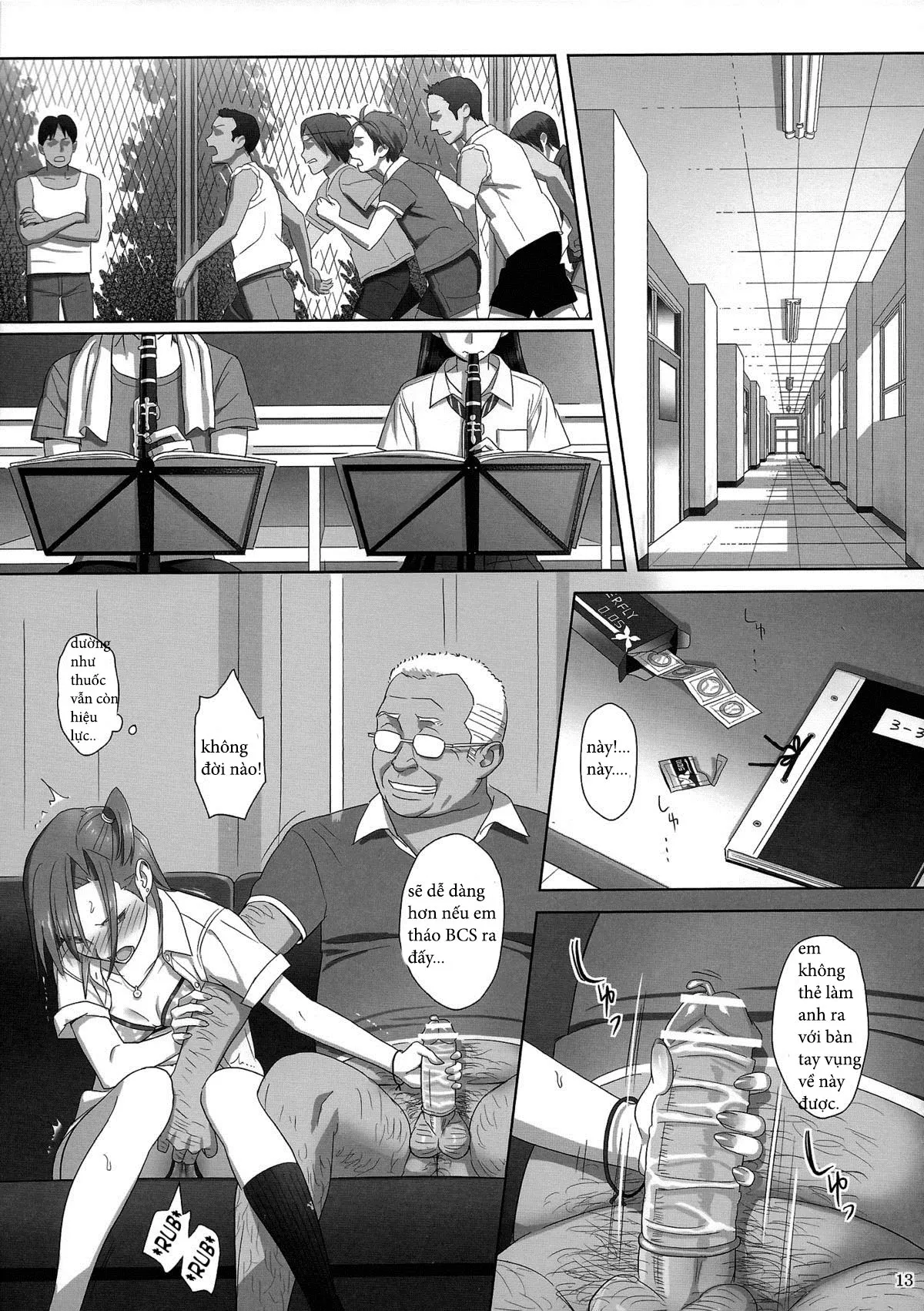HentaiVN.net - Ảnh 12 - Kaki Hoshuu [[ひとのふんどし (ゆきよし真水)] 夏期補習 8 [英訳]] - Chap 2