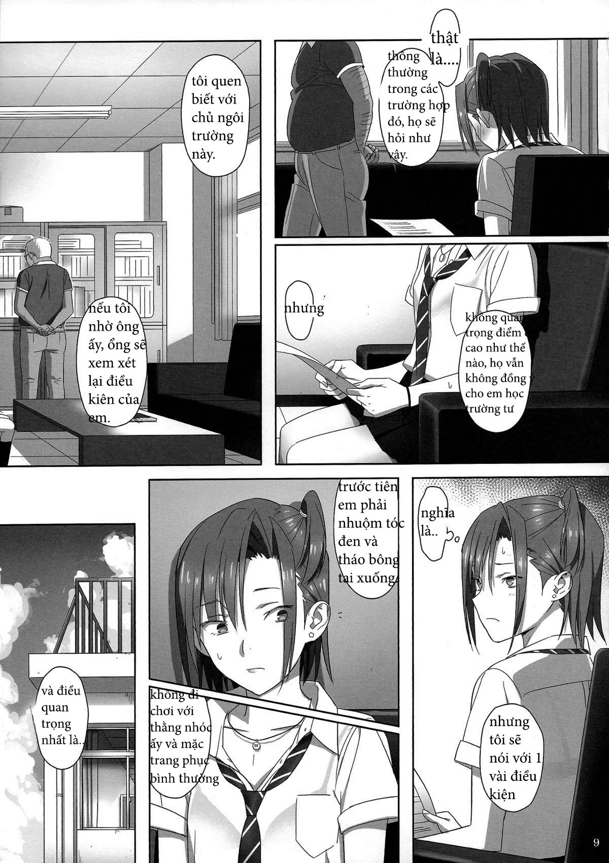 HentaiVN.net - Ảnh 8 - Kaki Hoshuu [[ひとのふんどし (ゆきよし真水)] 夏期補習 8 [英訳]] - Chap 2
