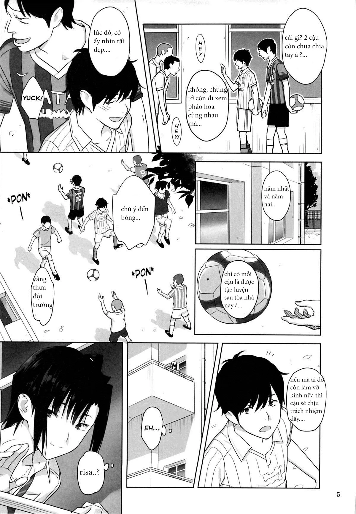 HentaiVN.net - Ảnh 5 - Kaki Hoshuu [[ひとのふんどし (ゆきよし真水)] 夏期補習 8 [英訳]] - Chap 3
