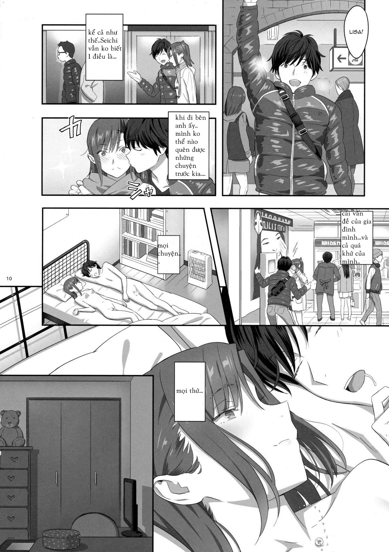 HentaiVN.net - Ảnh 10 - Kaki Hoshuu [[ひとのふんどし (ゆきよし真水)] 夏期補習 8 [英訳]] - Chap 6