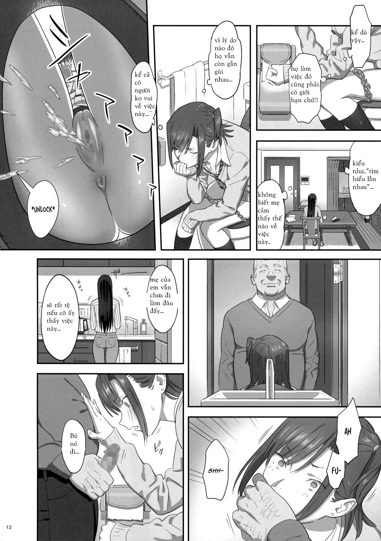 HentaiVN.net - Ảnh 12 - Kaki Hoshuu [[ひとのふんどし (ゆきよし真水)] 夏期補習 8 [英訳]] - Chap 6