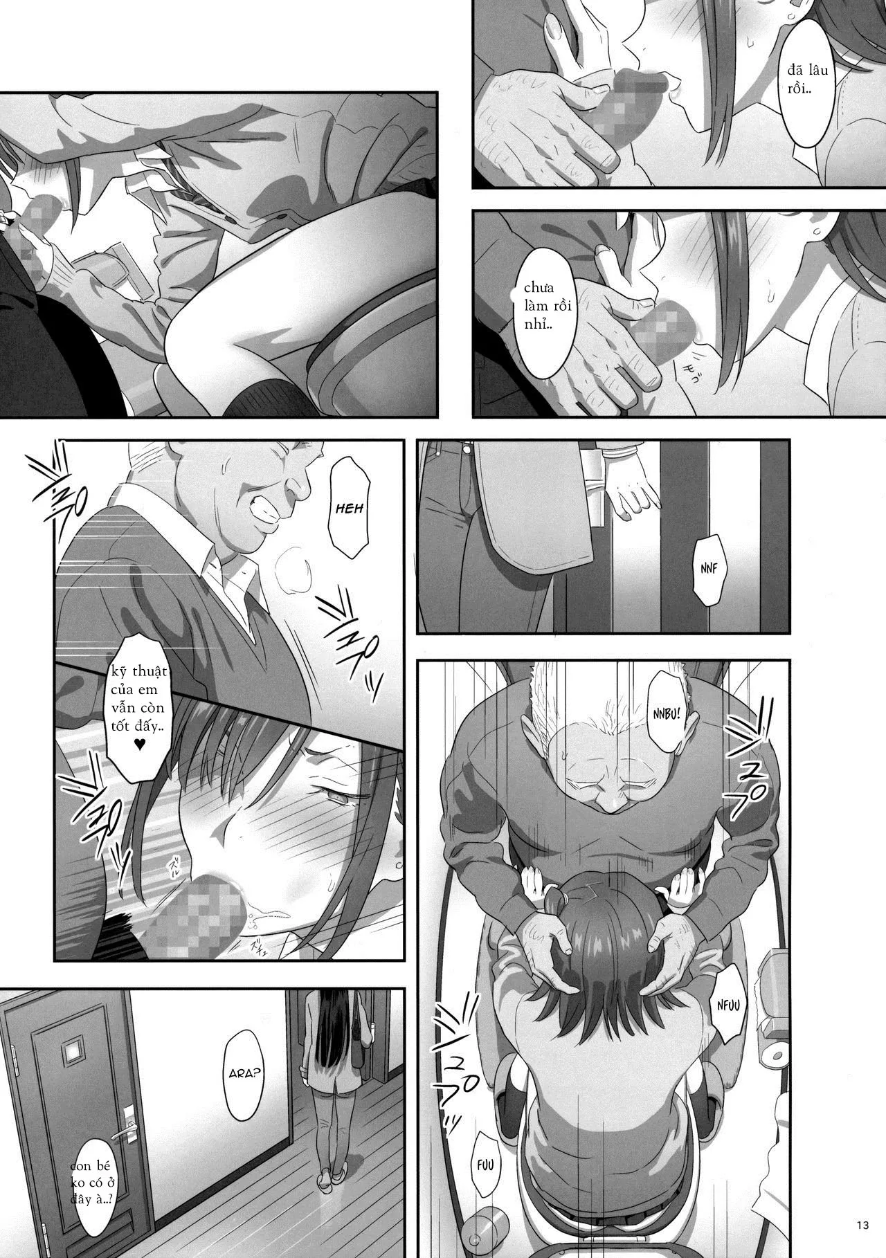 HentaiVN.net - Ảnh 13 - Kaki Hoshuu [[ひとのふんどし (ゆきよし真水)] 夏期補習 8 [英訳]] - Chap 6