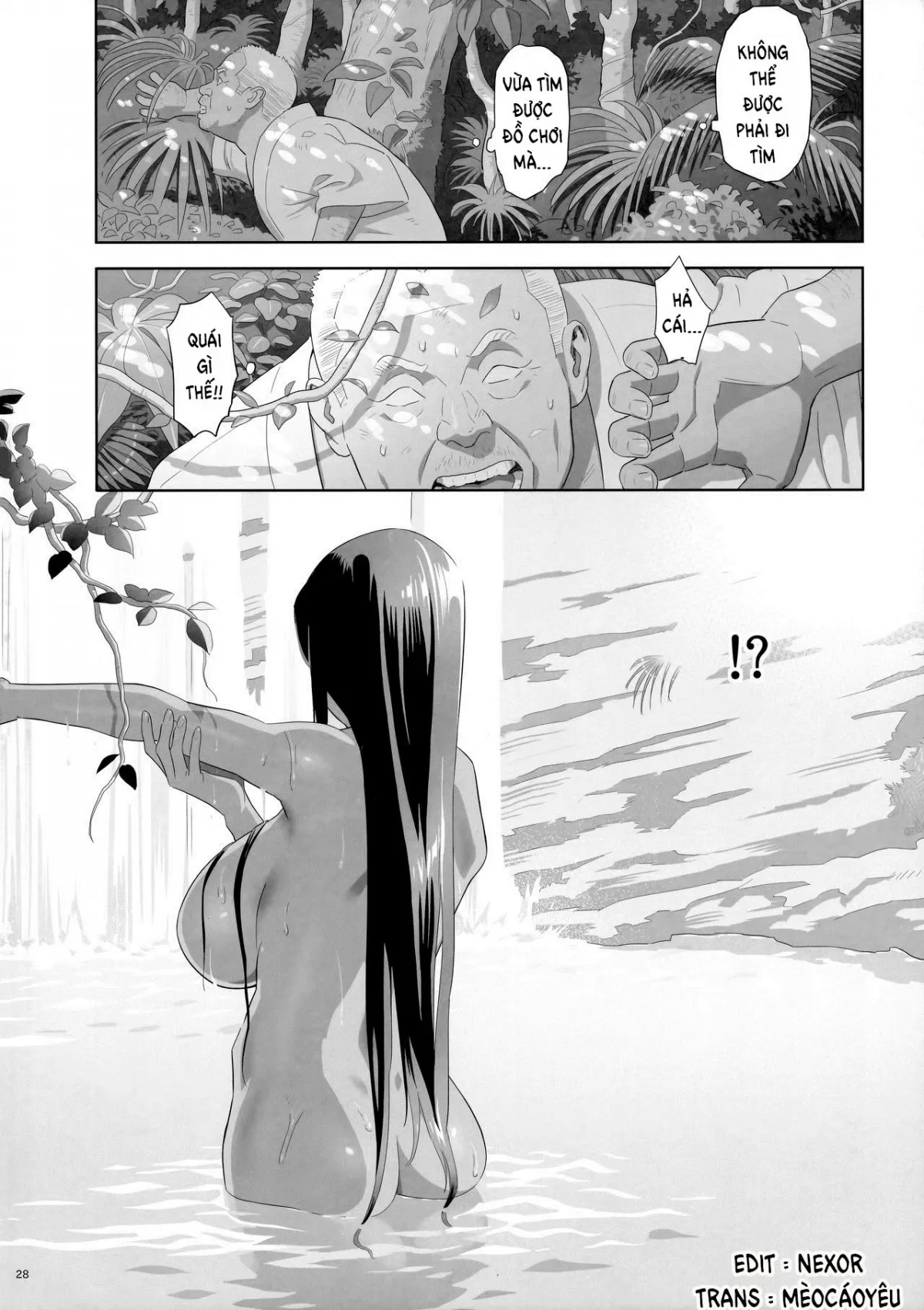 HentaiVN.net - Ảnh 29 - Kaki Hoshuu [[ひとのふんどし (ゆきよし真水)] 夏期補習 8 [英訳]] - Chap 9