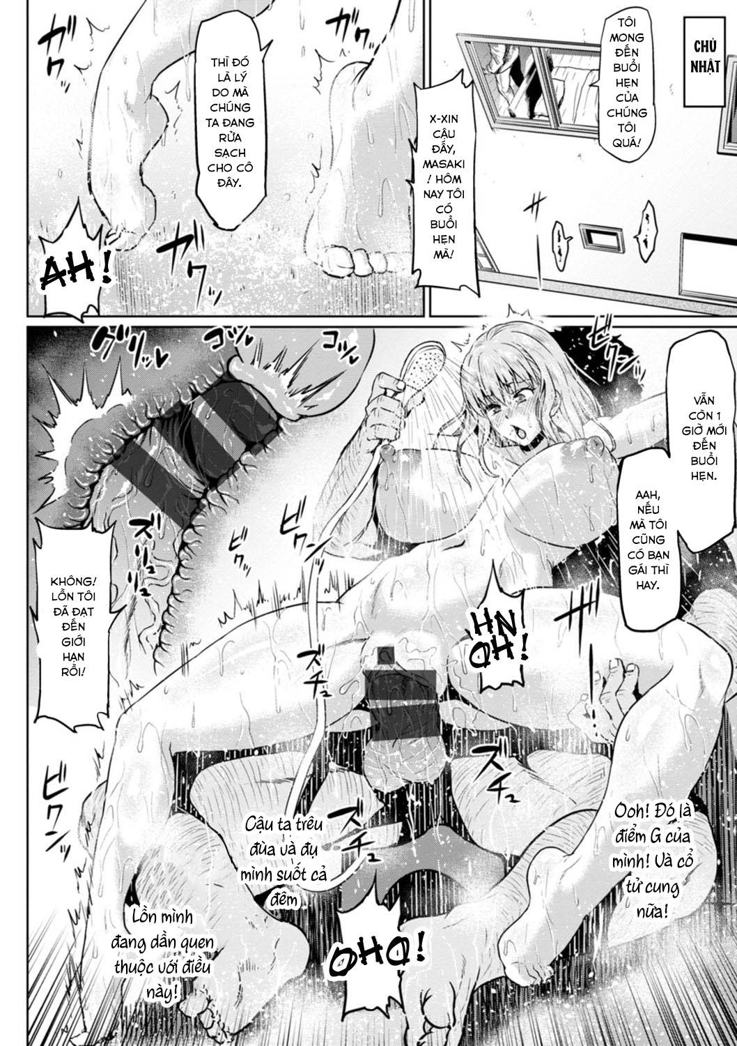 HentaiVN.net - Ảnh 10 - Gái dâm ngoại tình với ông hàng xóm - Chap 1