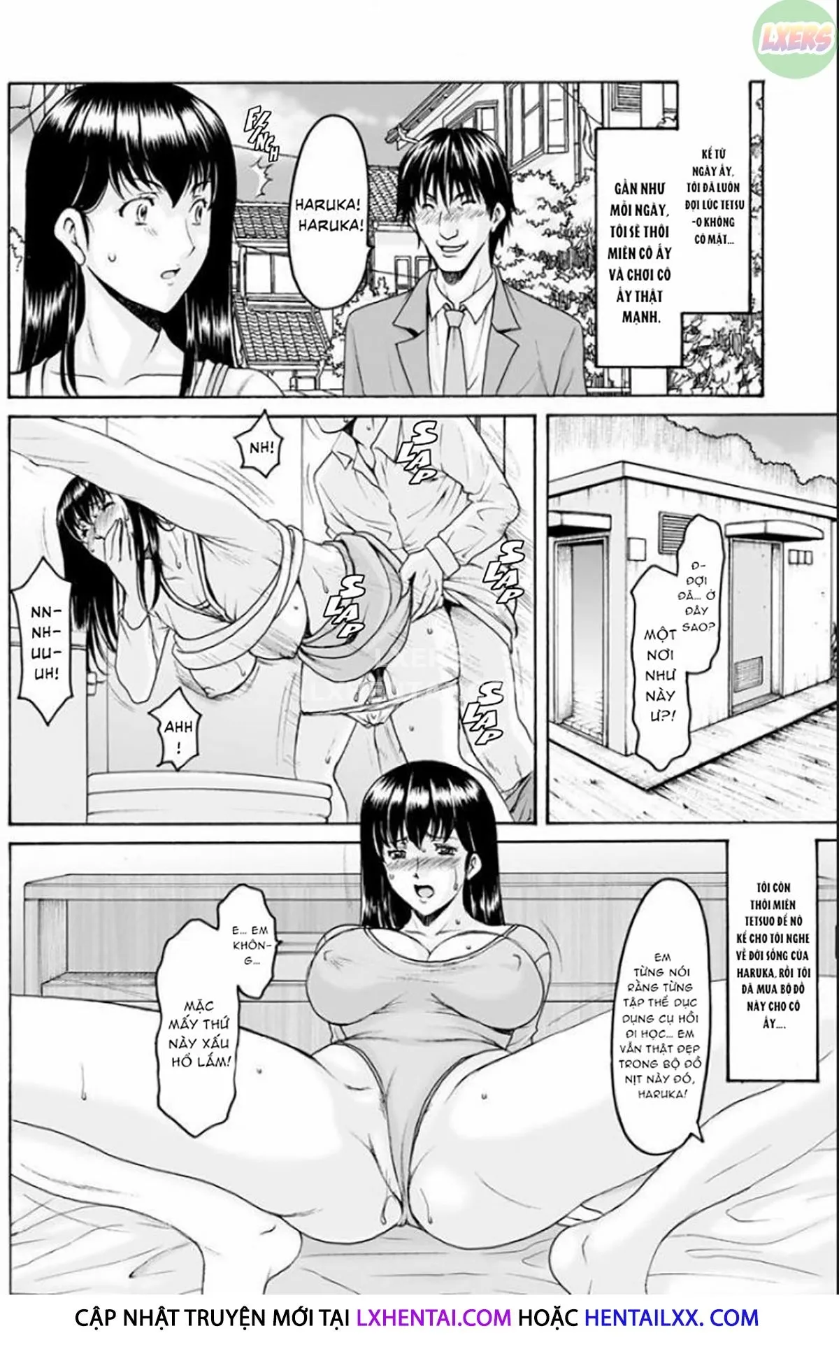 HentaiVN.net - Ảnh 15 - Thôi Miên Cô Vợ Ngây Thơ Của Đồng Nghiệp [Sennou Netorare Tsuma Haruka] - Chap 2