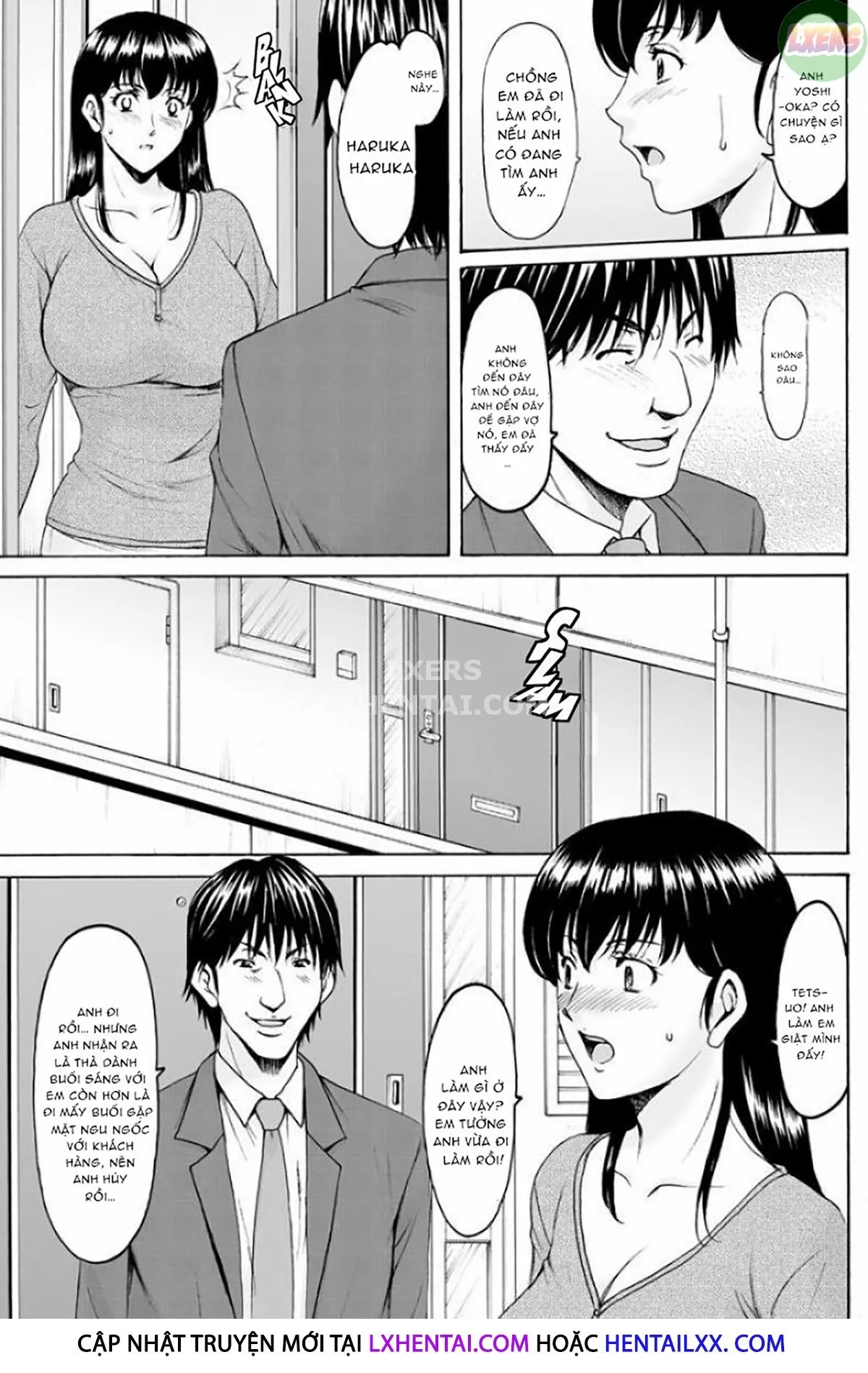 HentaiVN.net - Ảnh 6 - Thôi Miên Cô Vợ Ngây Thơ Của Đồng Nghiệp [Sennou Netorare Tsuma Haruka] - Chap 2