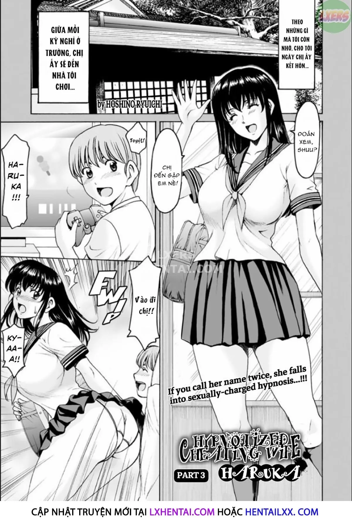 HentaiVN.net - Ảnh 4 - Thôi Miên Cô Vợ Ngây Thơ Của Đồng Nghiệp [Sennou Netorare Tsuma Haruka] - Chap 3