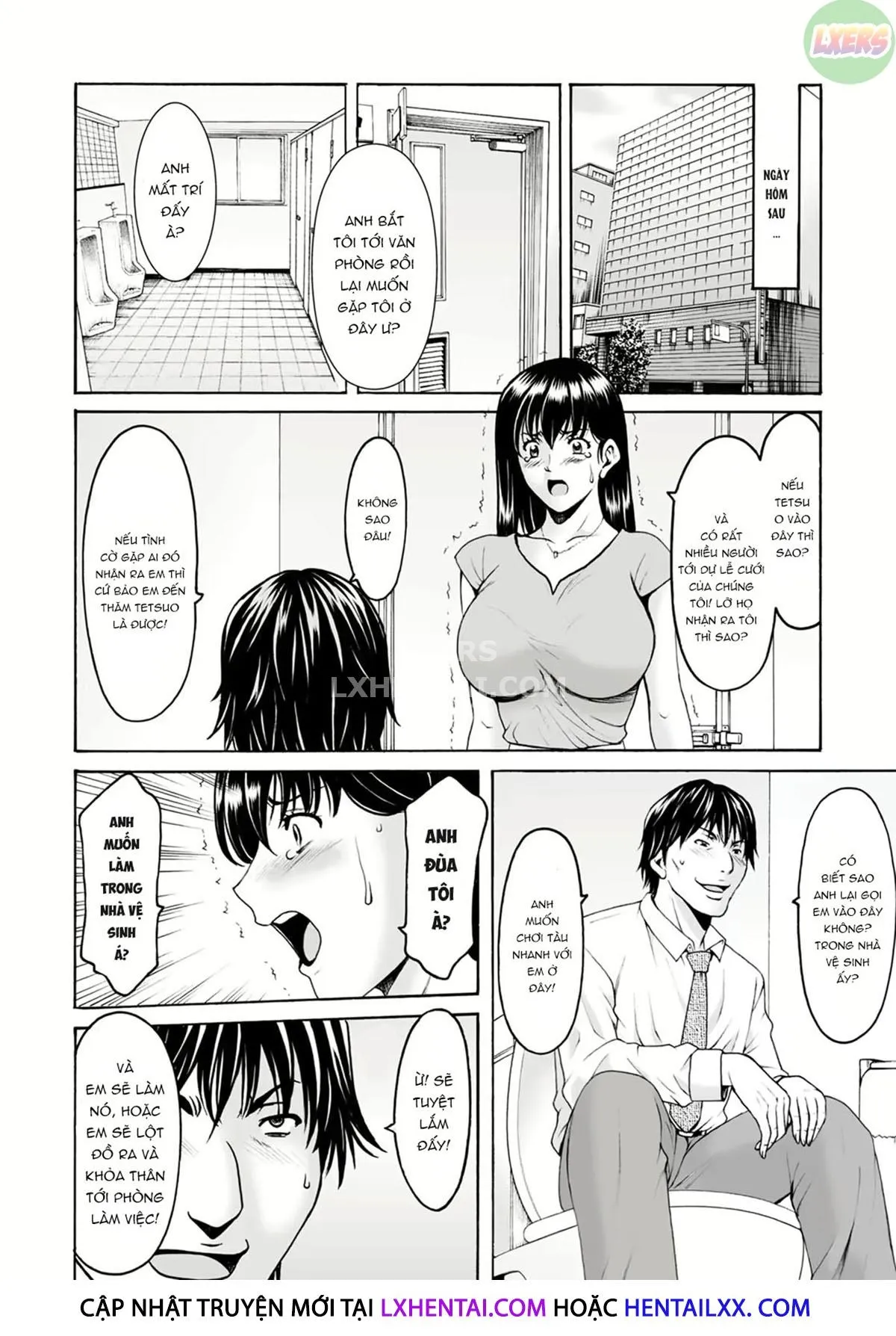 HentaiVN.net - Ảnh 15 - Thôi Miên Cô Vợ Ngây Thơ Của Đồng Nghiệp [Sennou Netorare Tsuma Haruka] - Chap 6