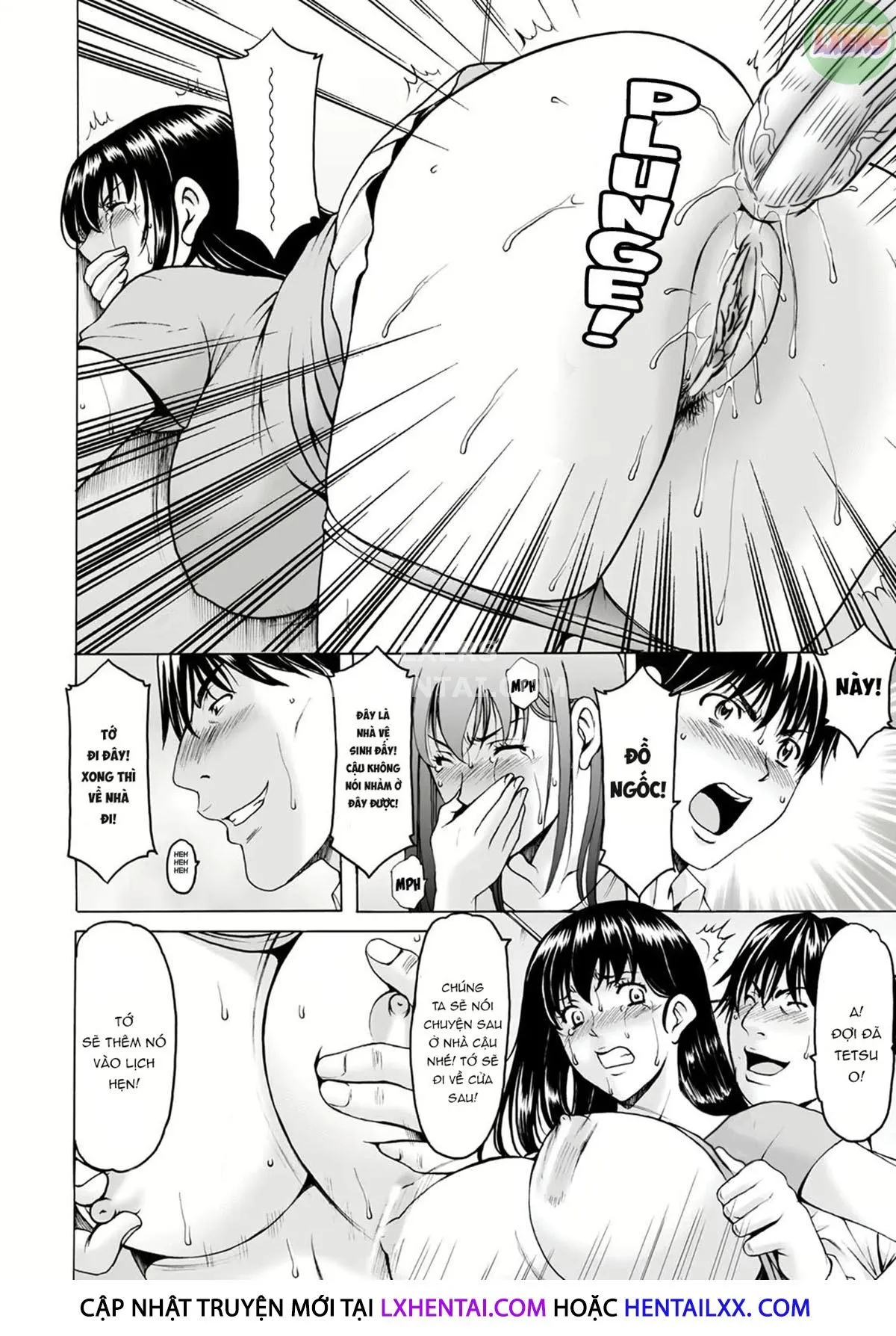 HentaiVN.net - Ảnh 19 - Thôi Miên Cô Vợ Ngây Thơ Của Đồng Nghiệp [Sennou Netorare Tsuma Haruka] - Chap 6