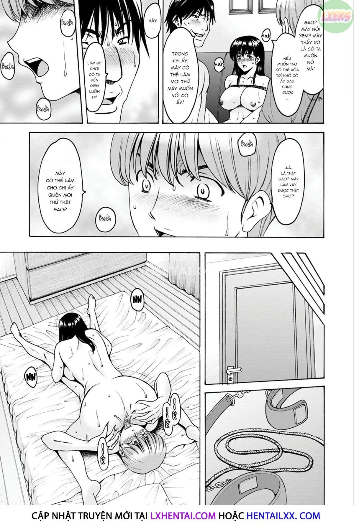 HentaiVN.net - Ảnh 10 - Thôi Miên Cô Vợ Ngây Thơ Của Đồng Nghiệp [Sennou Netorare Tsuma Haruka] - Chap 8 - END