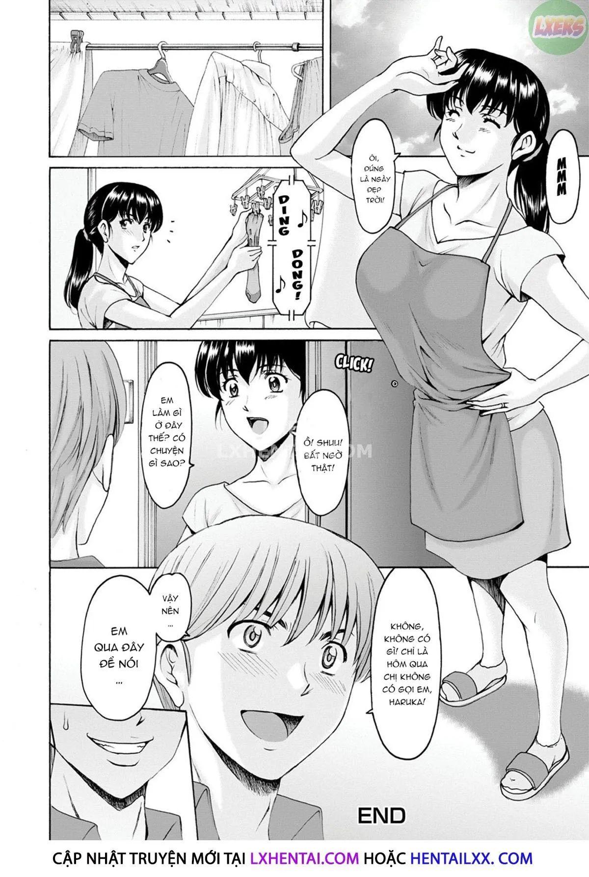 HentaiVN.net - Ảnh 23 - Thôi Miên Cô Vợ Ngây Thơ Của Đồng Nghiệp [Sennou Netorare Tsuma Haruka] - Chap 8 - END