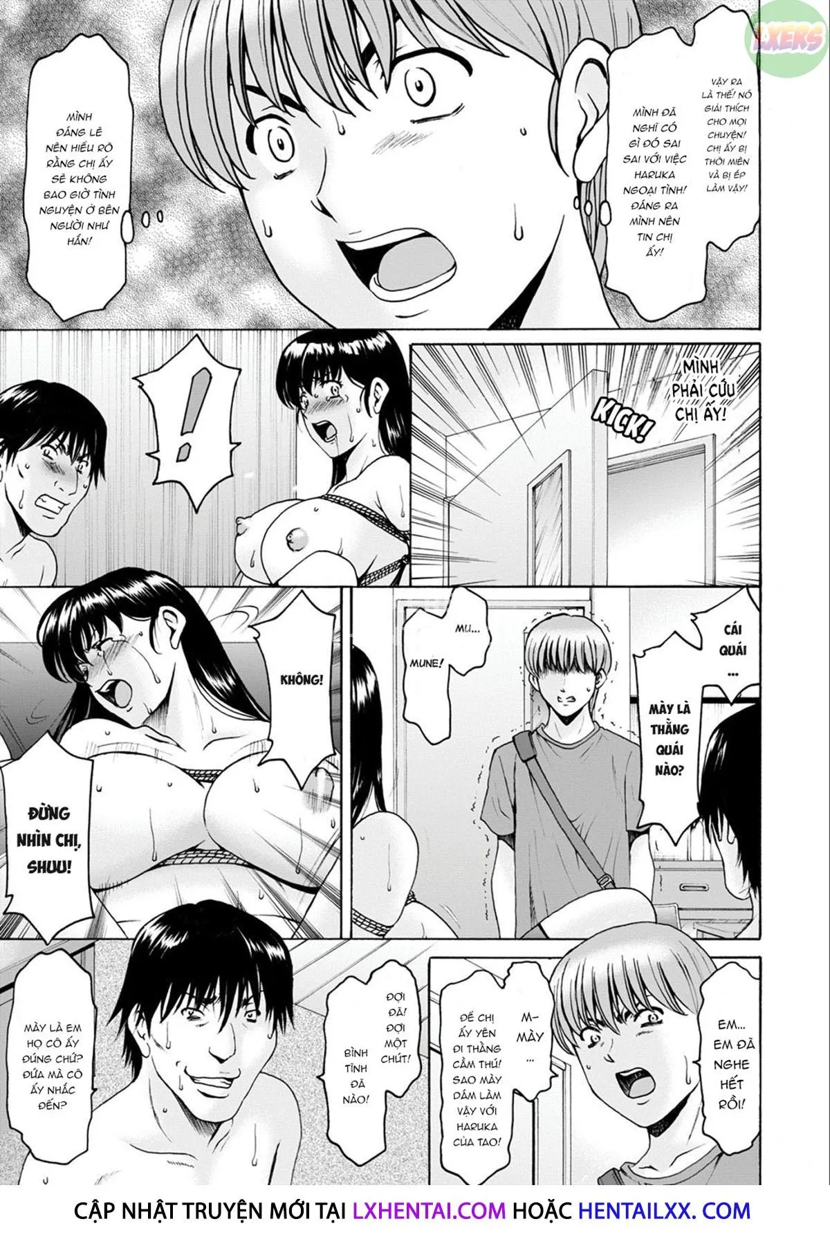 HentaiVN.net - Ảnh 8 - Thôi Miên Cô Vợ Ngây Thơ Của Đồng Nghiệp [Sennou Netorare Tsuma Haruka] - Chap 8 - END