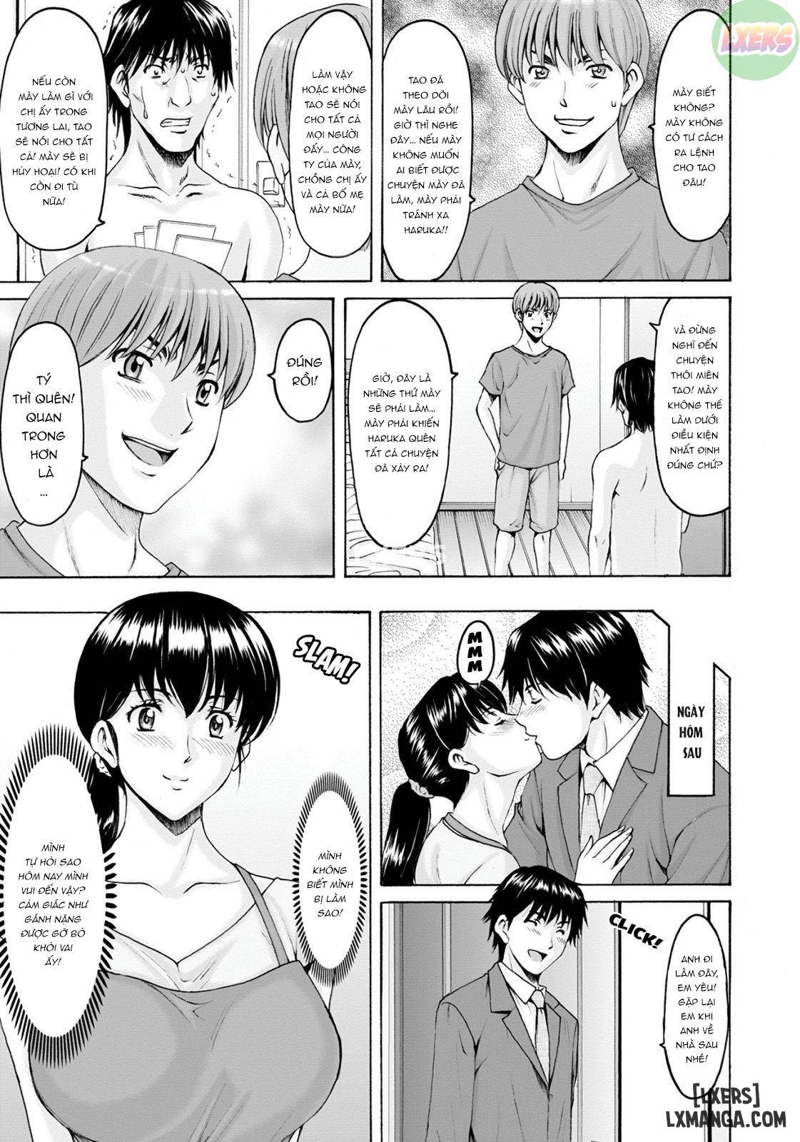 HentaiVN.net - Ảnh 22 - Thôi Miên Cô Vợ Ngây Thơ Của Đồng Nghiệp [Sennou Netorare Tsuma Haruka] - Chapter 8 END