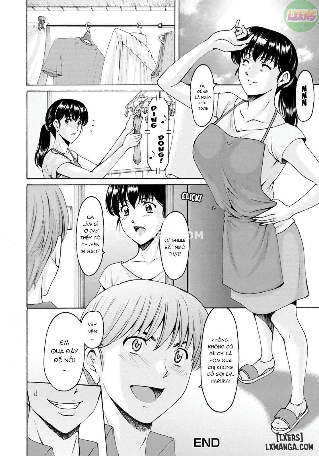 HentaiVN.net - Ảnh 23 - Thôi Miên Cô Vợ Ngây Thơ Của Đồng Nghiệp [Sennou Netorare Tsuma Haruka] - Chapter 8 END