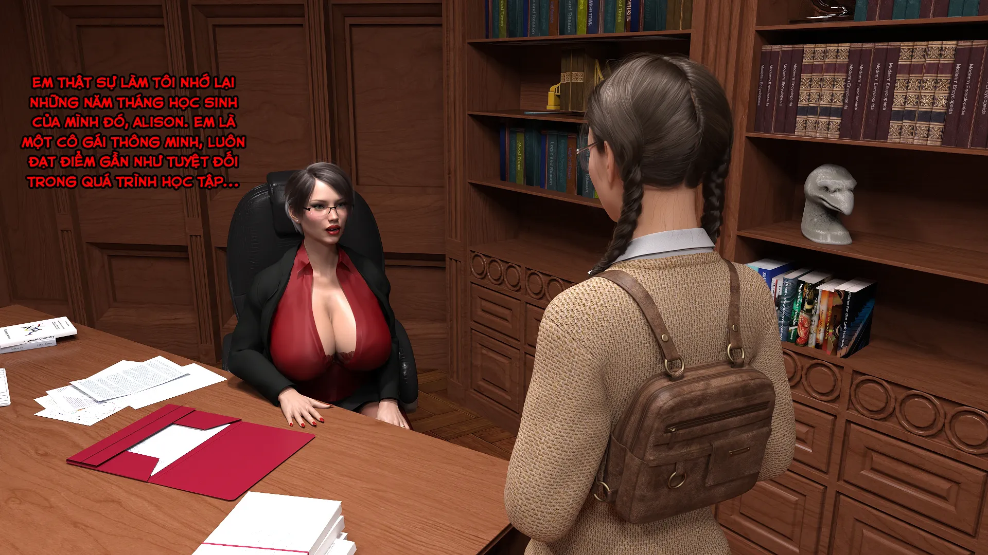 HentaiVN.net - Ảnh 15 - Tuyển tập Serge3DX - Principal lesson