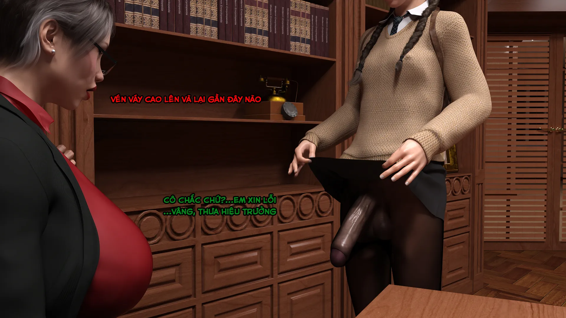 HentaiVN.net - Ảnh 27 - Tuyển tập Serge3DX - Principal lesson