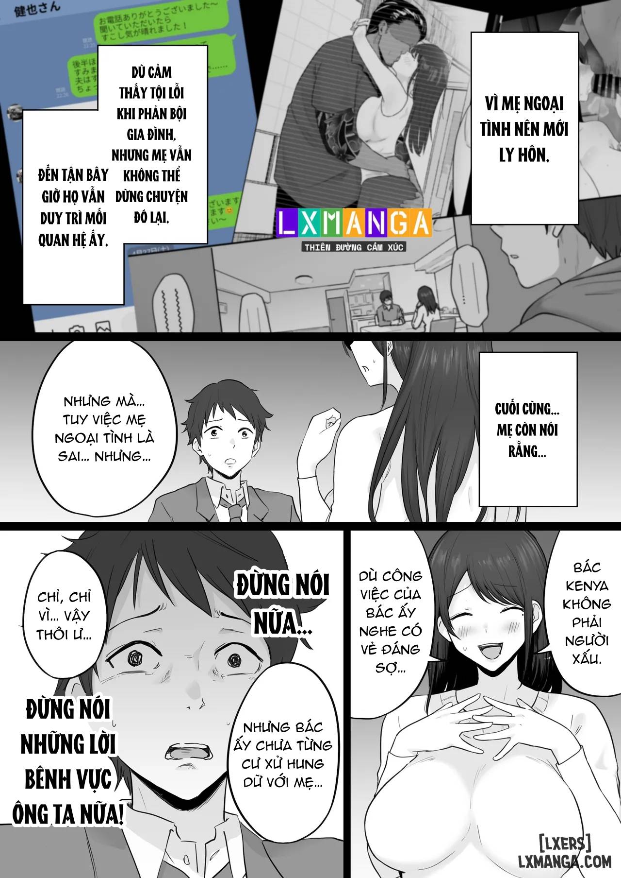 HentaiVN.net - Ảnh 22 - Houkai Kazoku 2 - Chap 1.