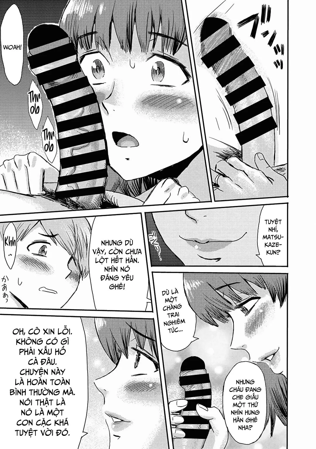 HentaiVN.net - Ảnh 10 - Bỏ quên ô, vô tình hay hữu ý? [Nureta Machikado; The Wet Corner of the Road] - Oneshot