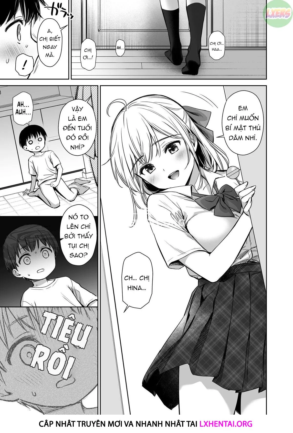HentaiVN.net - Ảnh 13 - Naisho No Hajimete ~Suunenburi Ni Atta Shinseki No Bijin JK Shimai Ni Ecchi No Tehodoki Sarechaimasu~ - Oneshot