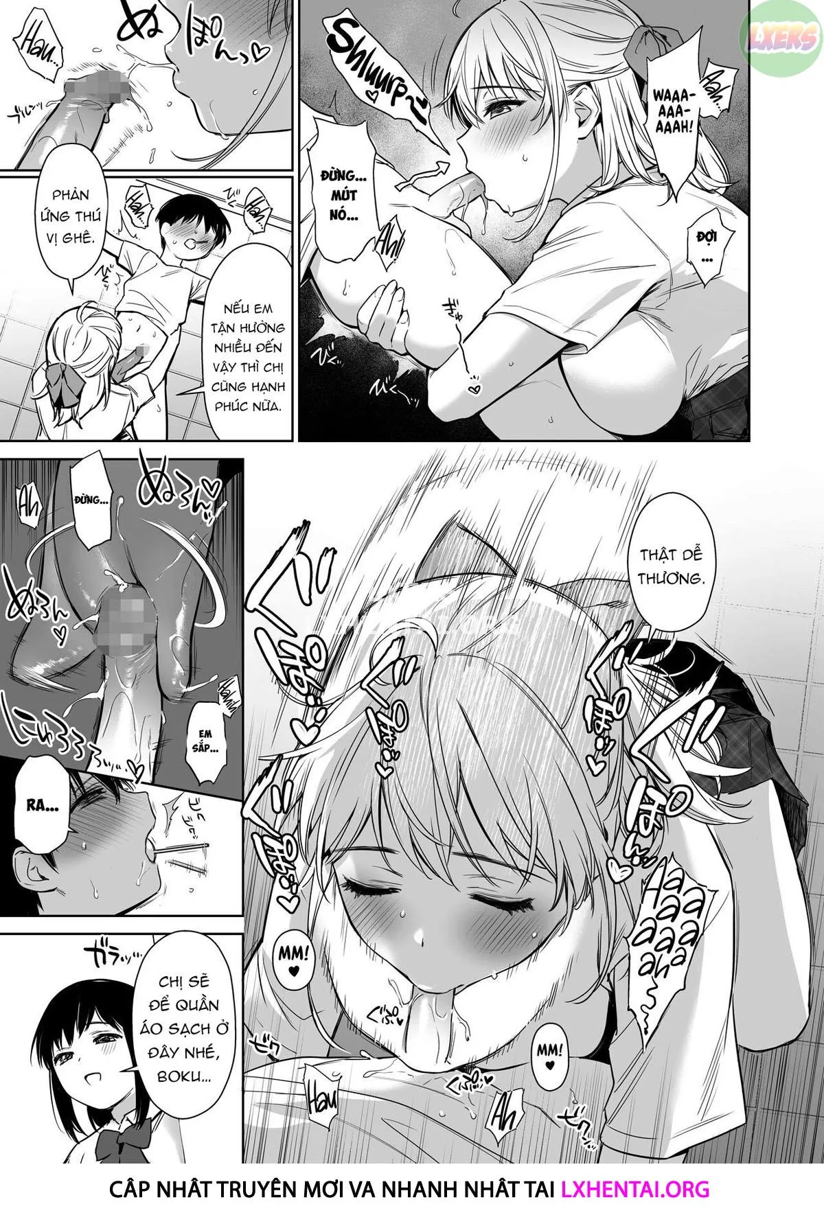 HentaiVN.net - Ảnh 17 - Naisho No Hajimete ~Suunenburi Ni Atta Shinseki No Bijin JK Shimai Ni Ecchi No Tehodoki Sarechaimasu~ - Oneshot