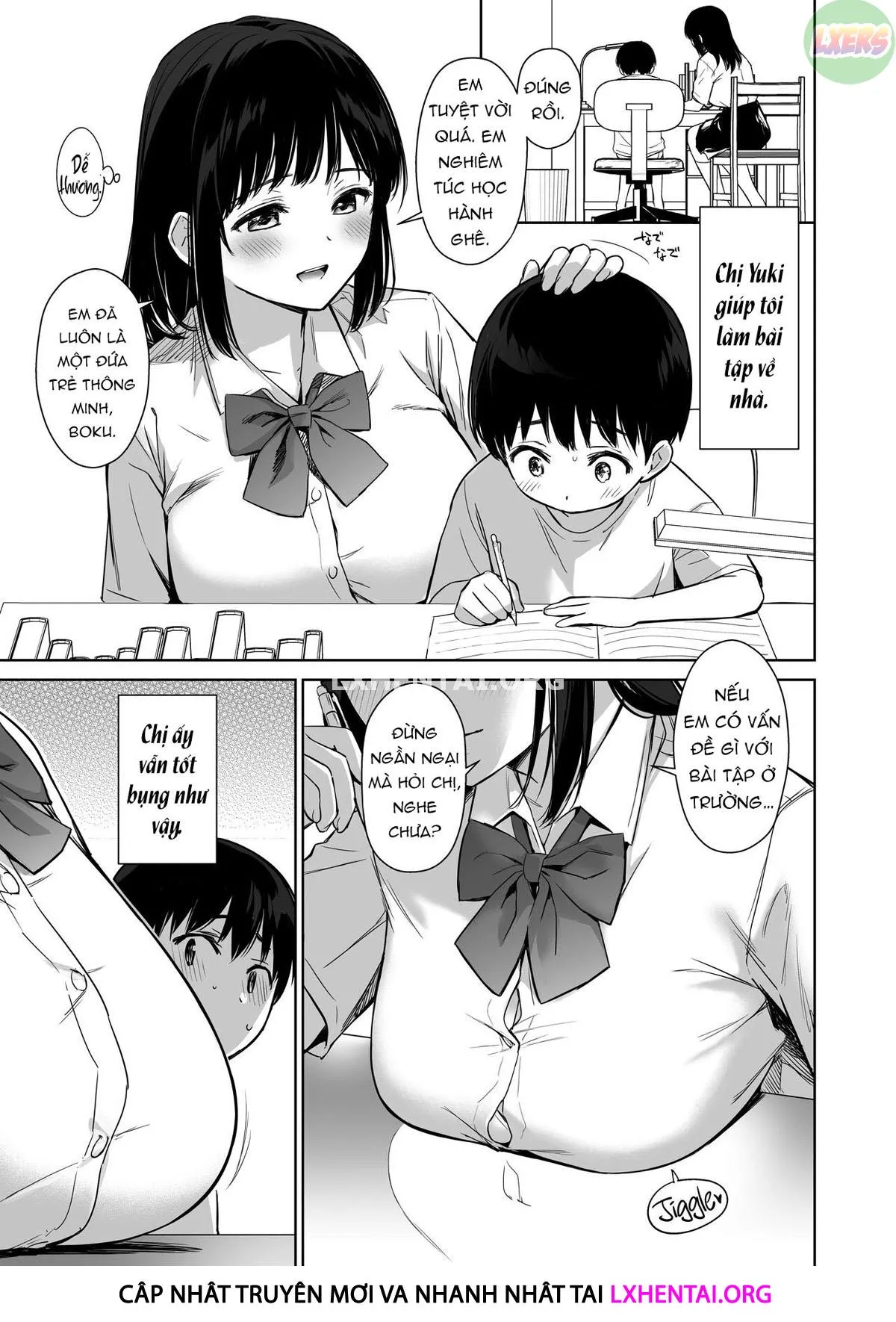 HentaiVN.net - Ảnh 9 - Naisho No Hajimete ~Suunenburi Ni Atta Shinseki No Bijin JK Shimai Ni Ecchi No Tehodoki Sarechaimasu~ - Oneshot