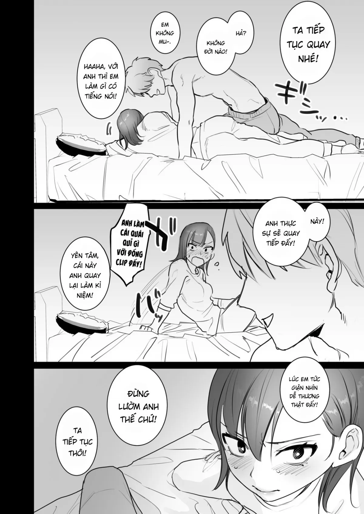 HentaiVN.net - Ảnh 18 - Serious Sex with my Brutish Boyfriend [Ubu -Kanketsu Hen- ~Kichiku Kareshi to Honki Sex~] - Oneshot nứng