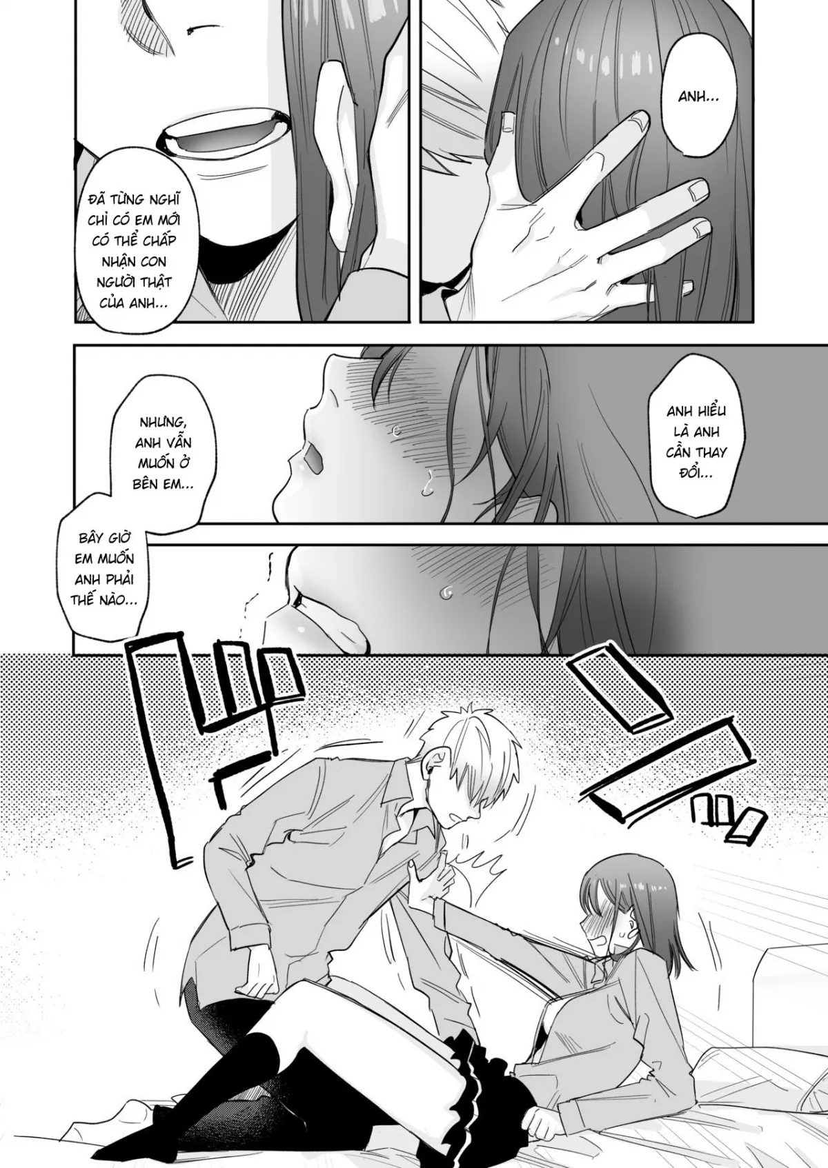 HentaiVN.net - Ảnh 49 - Serious Sex with my Brutish Boyfriend [Ubu -Kanketsu Hen- ~Kichiku Kareshi to Honki Sex~] - Oneshot nứng