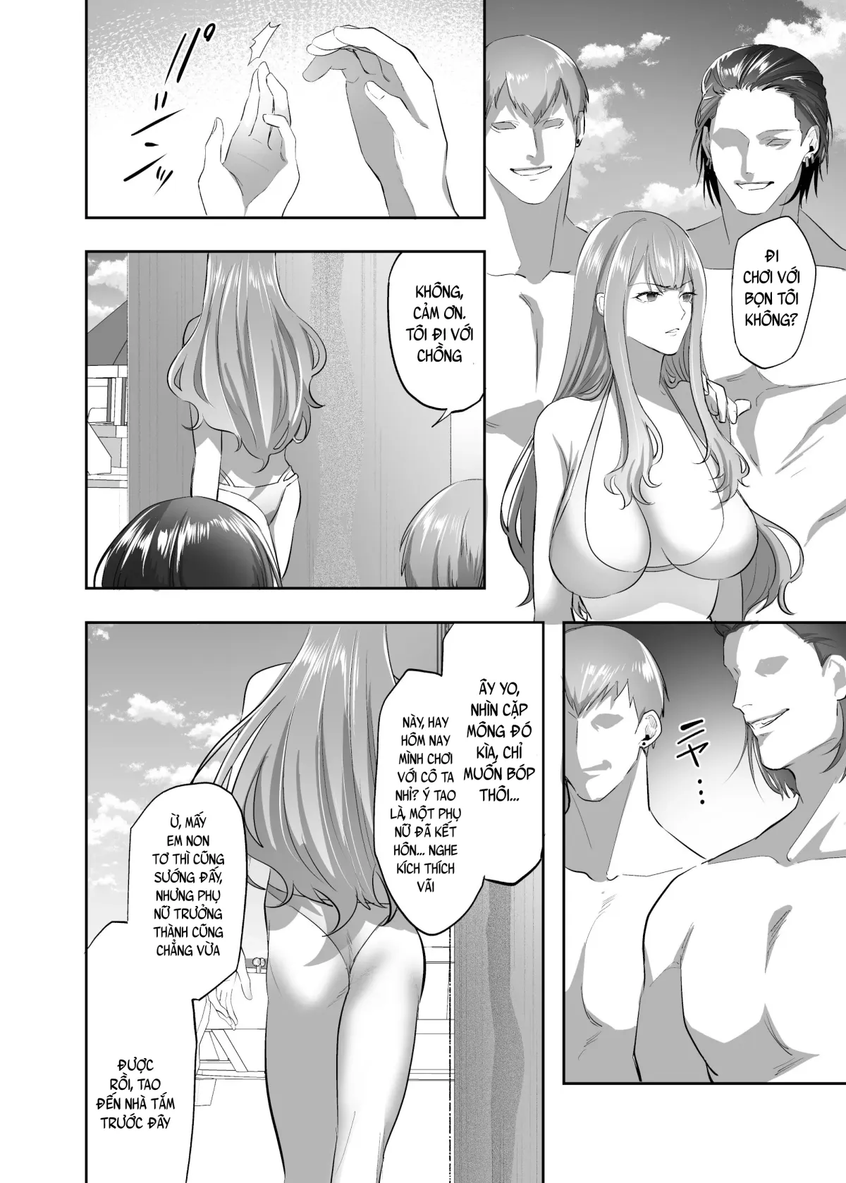 HentaiVN.net - Ảnh 9 - NTR (Cuckold / Cuckold) Married Woman - Oneshot