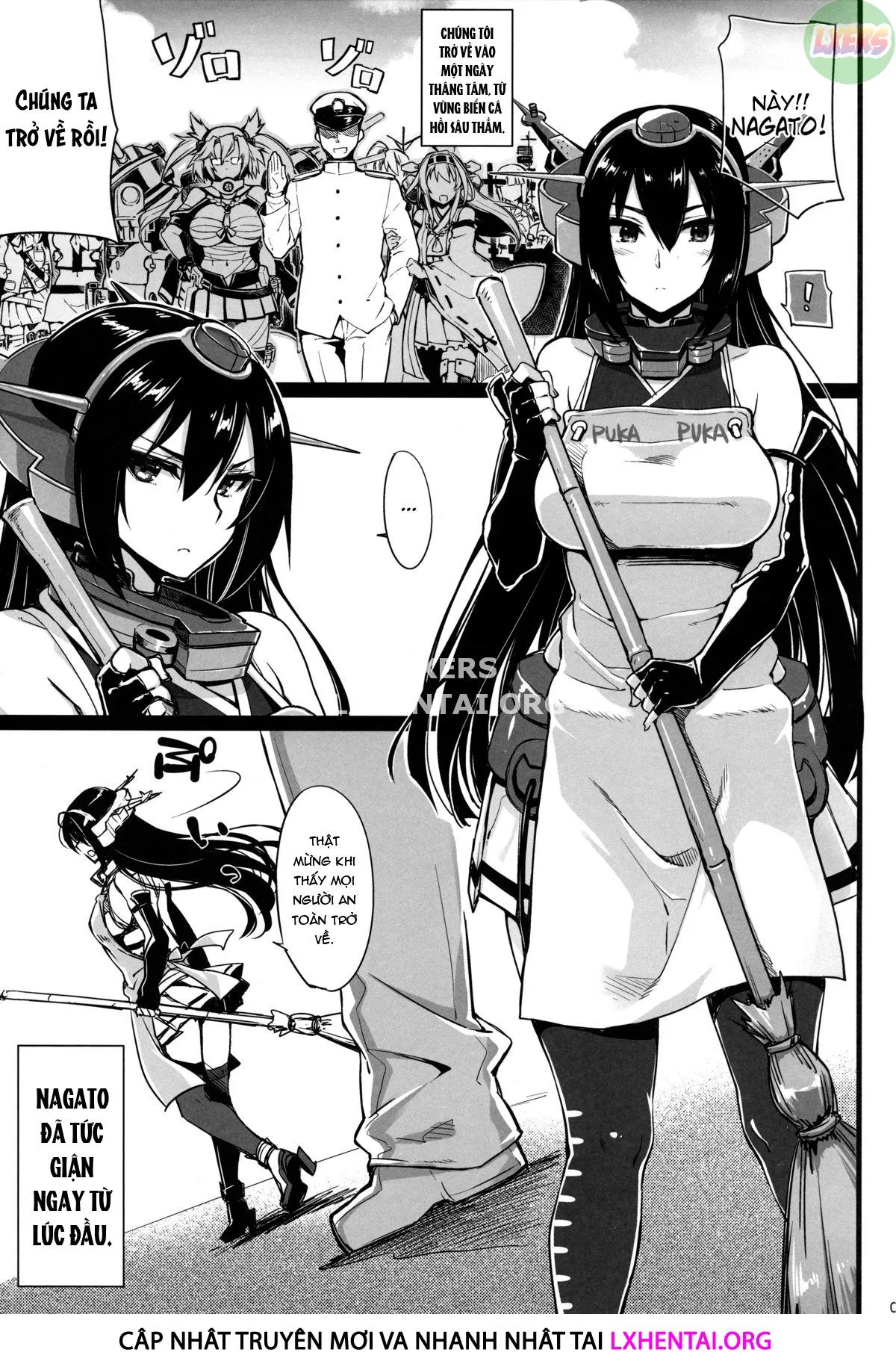 HentaiVN.net - Ảnh 6 - Rusuban Kan Nagato - Oneshot
