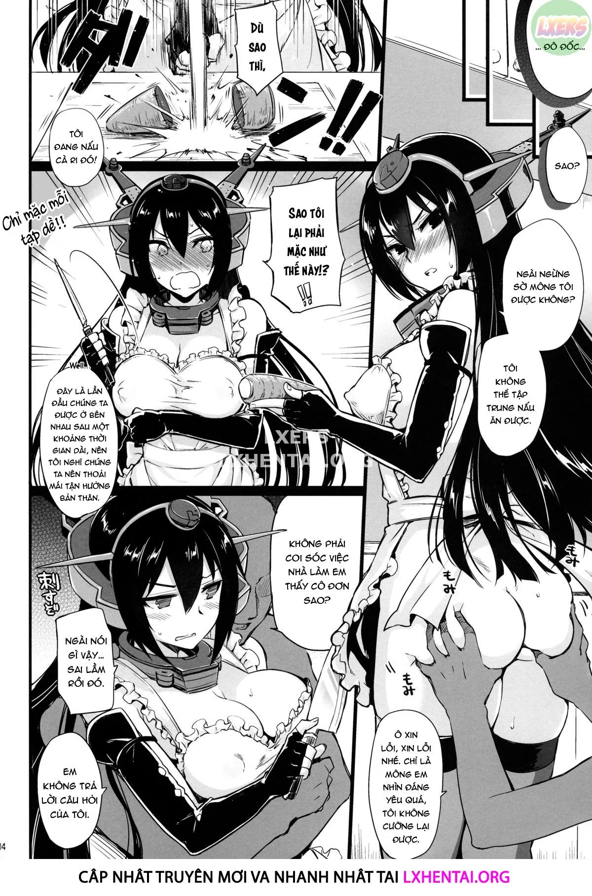 HentaiVN.net - Ảnh 7 - Rusuban Kan Nagato - Oneshot