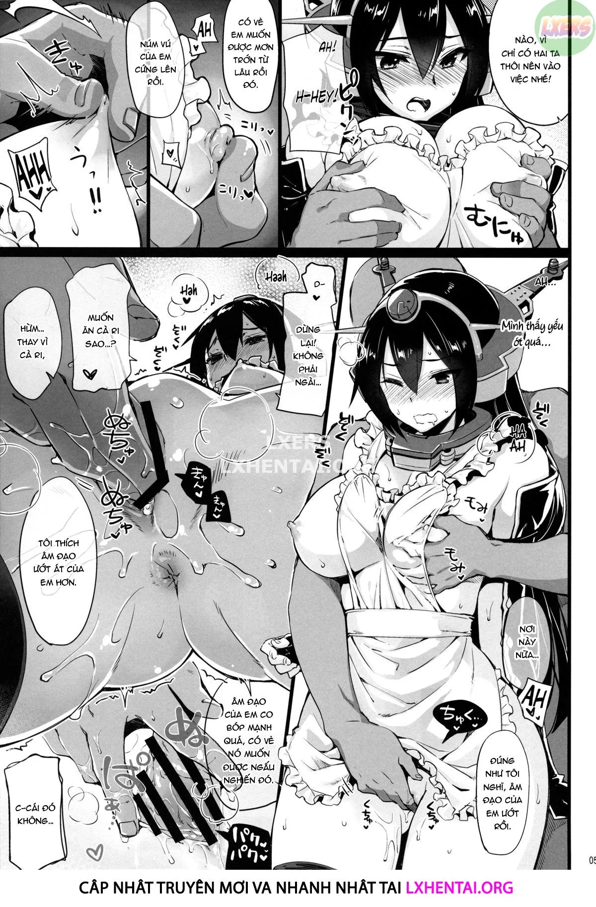 HentaiVN.net - Ảnh 8 - Rusuban Kan Nagato - Oneshot