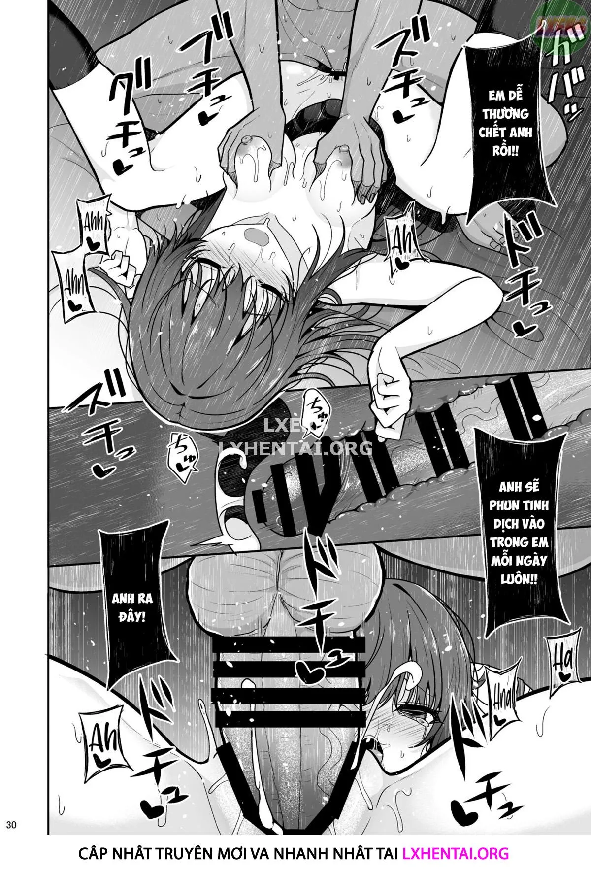 HentaiVN.net - Ảnh 32 - Mitame ga Kitsume na Kanojo o Kaihatsu shite Kozukuri suru made - Oneshot