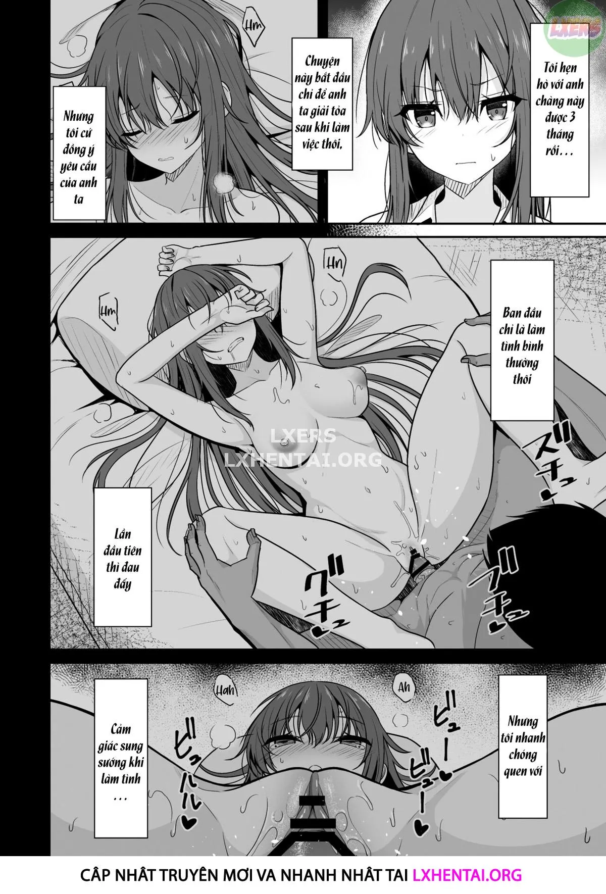 HentaiVN.net - Ảnh 8 - Mitame ga Kitsume na Kanojo o Kaihatsu shite Kozukuri suru made - Oneshot