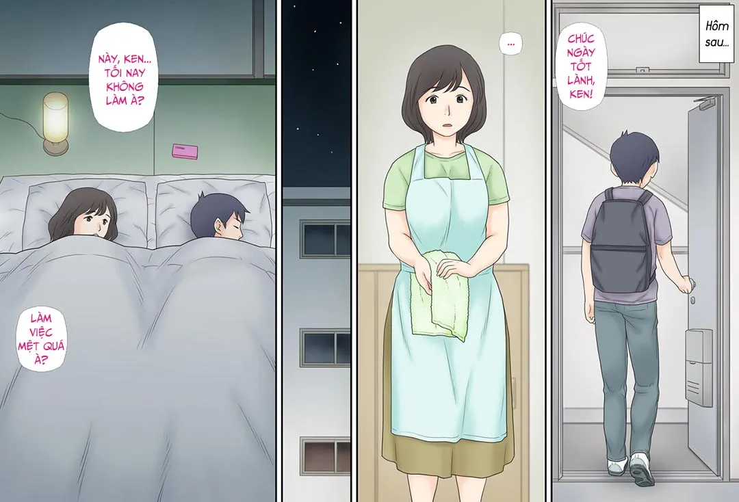 HentaiVN.net - Ảnh 10 - Bí mật của mẹ con tôi [Boshi Katei no Himitsu; Mother and child family secret] - Oneshot