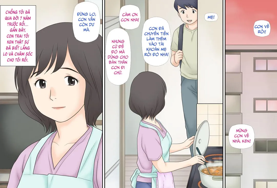 HentaiVN.net - Ảnh 3 - Bí mật của mẹ con tôi [Boshi Katei no Himitsu; Mother and child family secret] - Oneshot