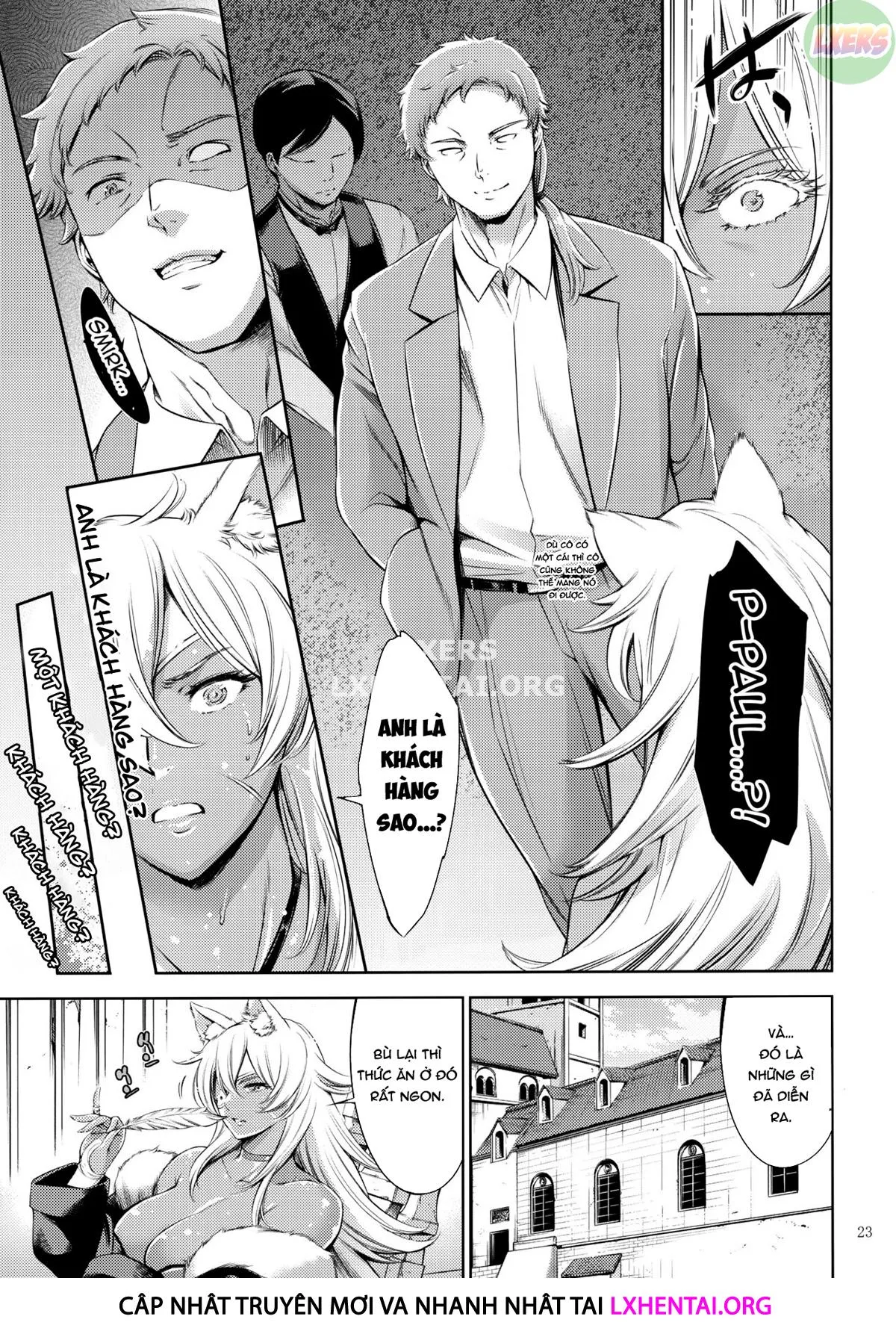 HentaiVN.net - Ảnh 25 - A Soapland Where You Can Line Up For The Huge Titty Kitty [Chichi Neko-Sama Ni Gyouretsu No Dekiru Soapland] - Oneshot