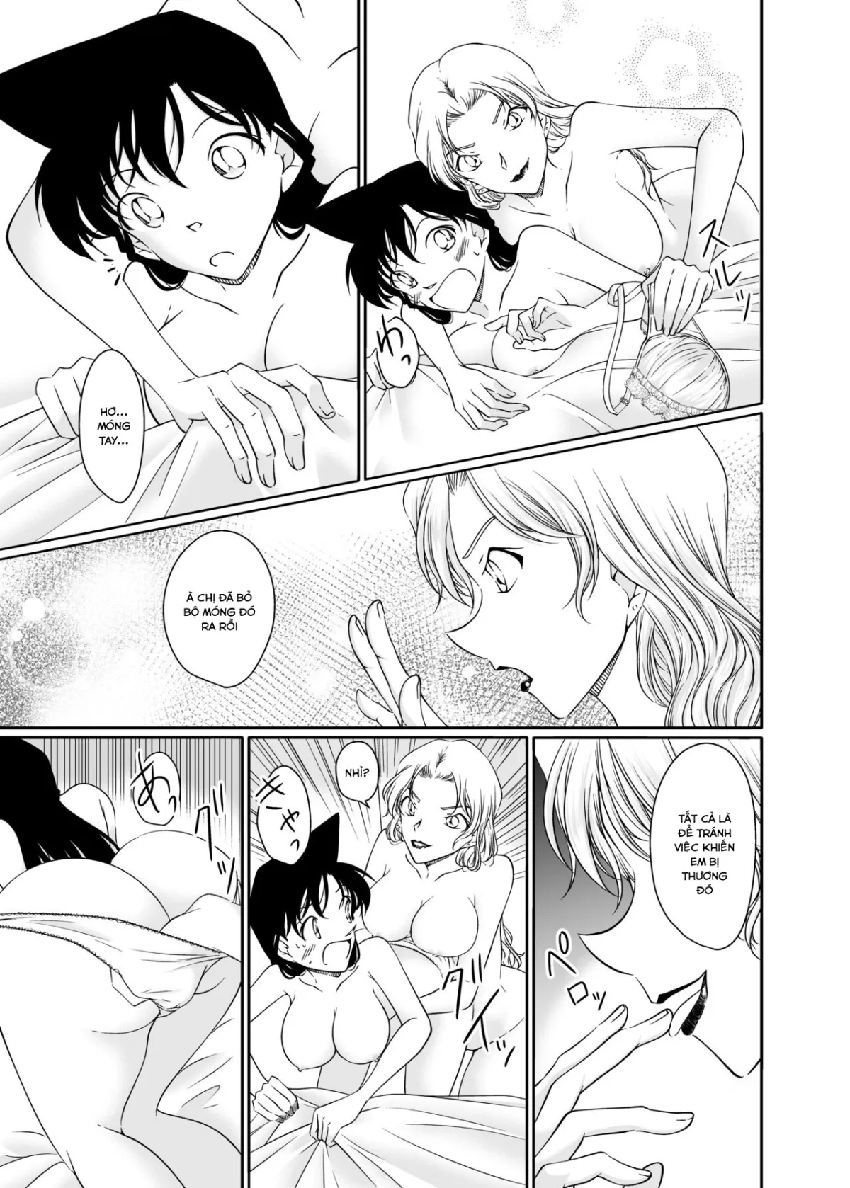 HentaiVN.net - Ảnh 18 - ran and Vermouth [同人誌サンプル] - Oneshot.