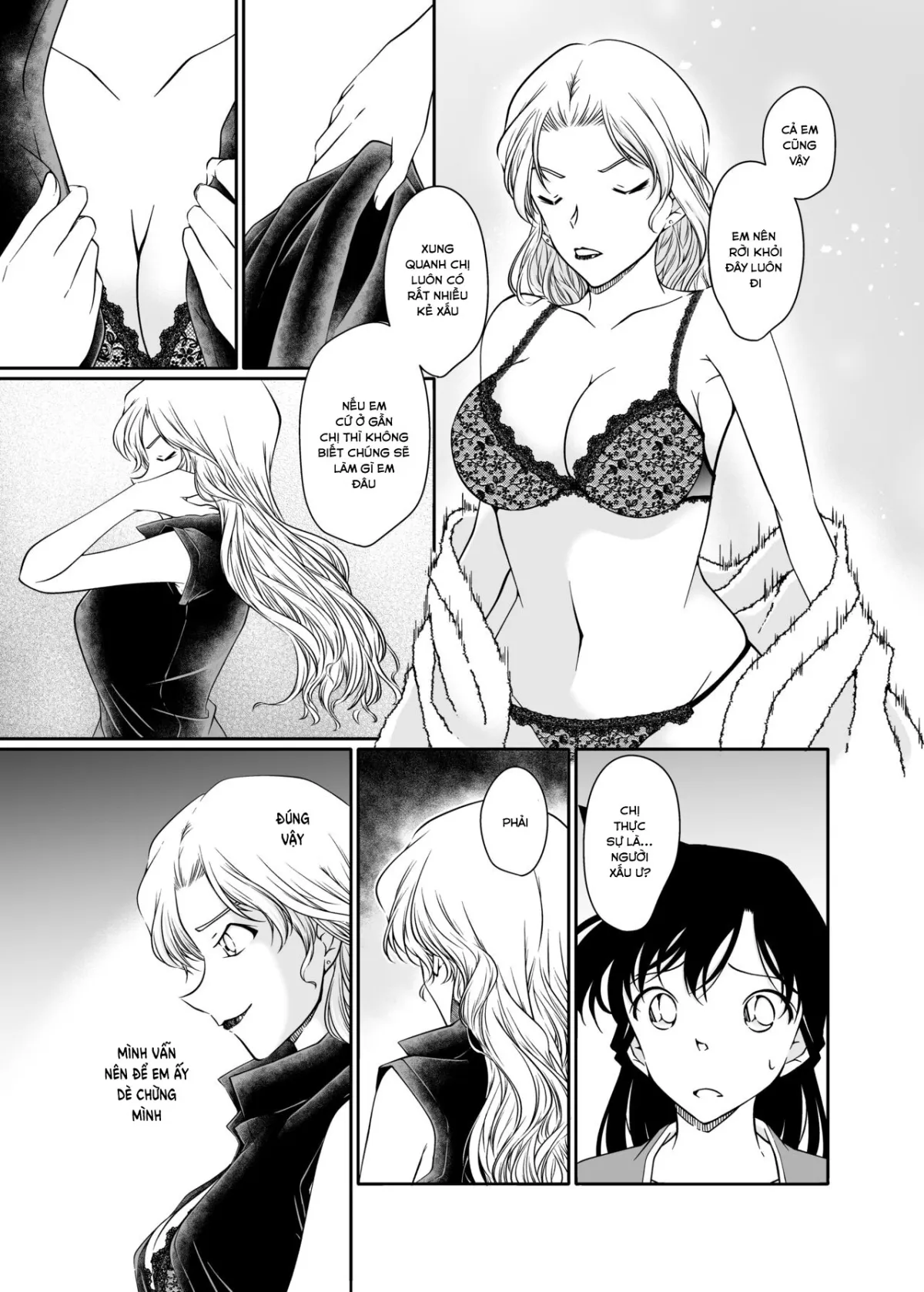 HentaiVN.net - Ảnh 32 - ran and Vermouth [同人誌サンプル] - Oneshot.