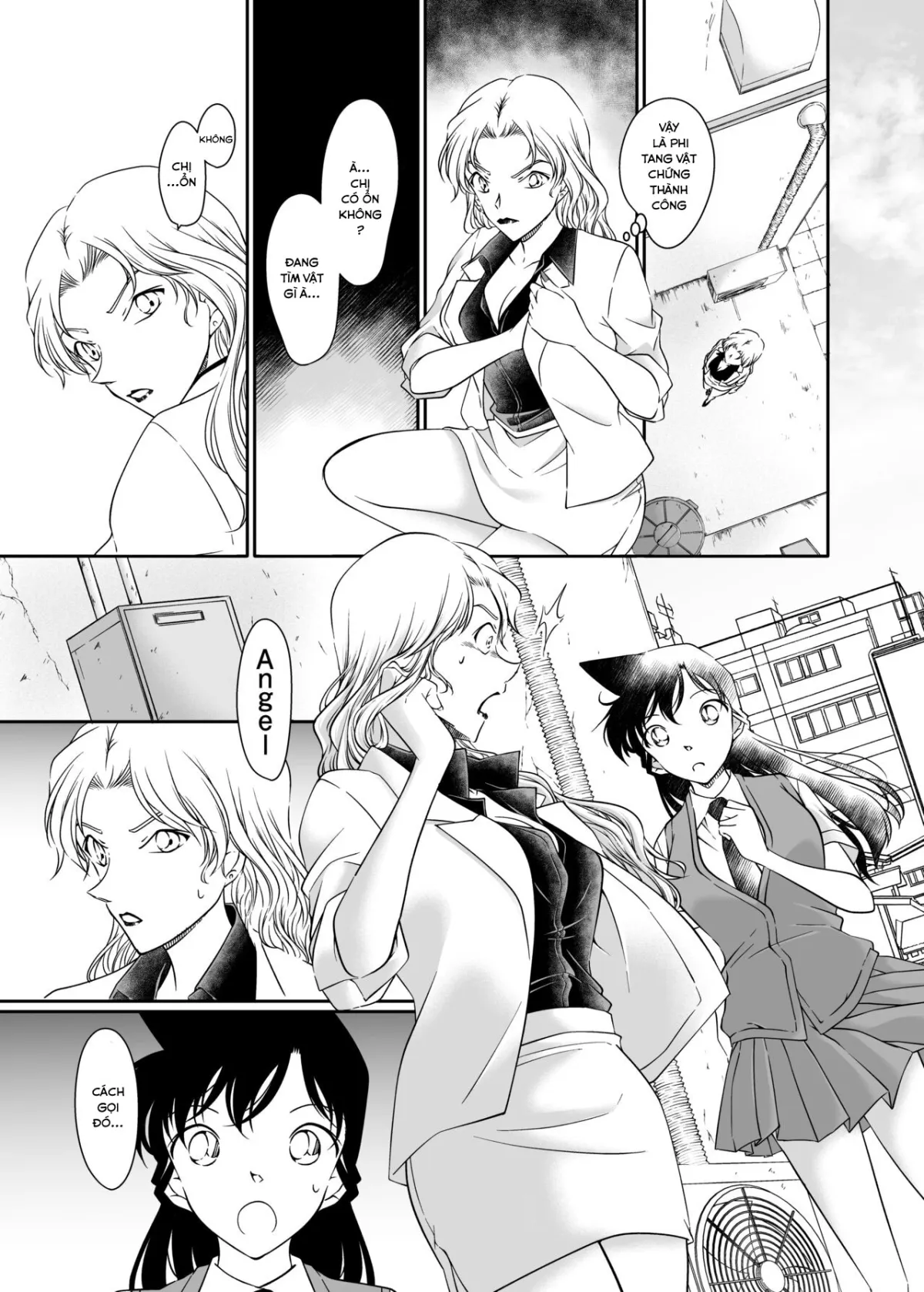 HentaiVN.net - Ảnh 4 - ran and Vermouth [同人誌サンプル] - Oneshot.
