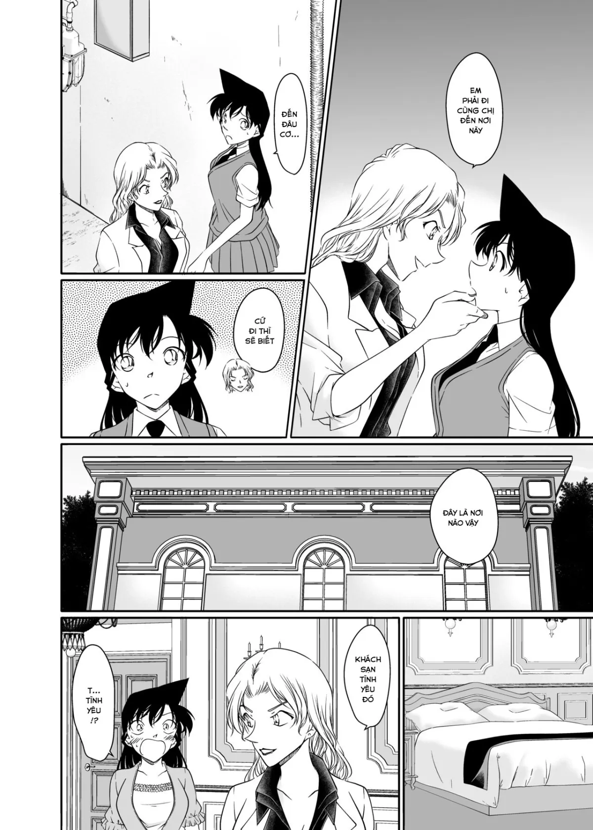 HentaiVN.net - Ảnh 7 - ran and Vermouth [同人誌サンプル] - Oneshot.