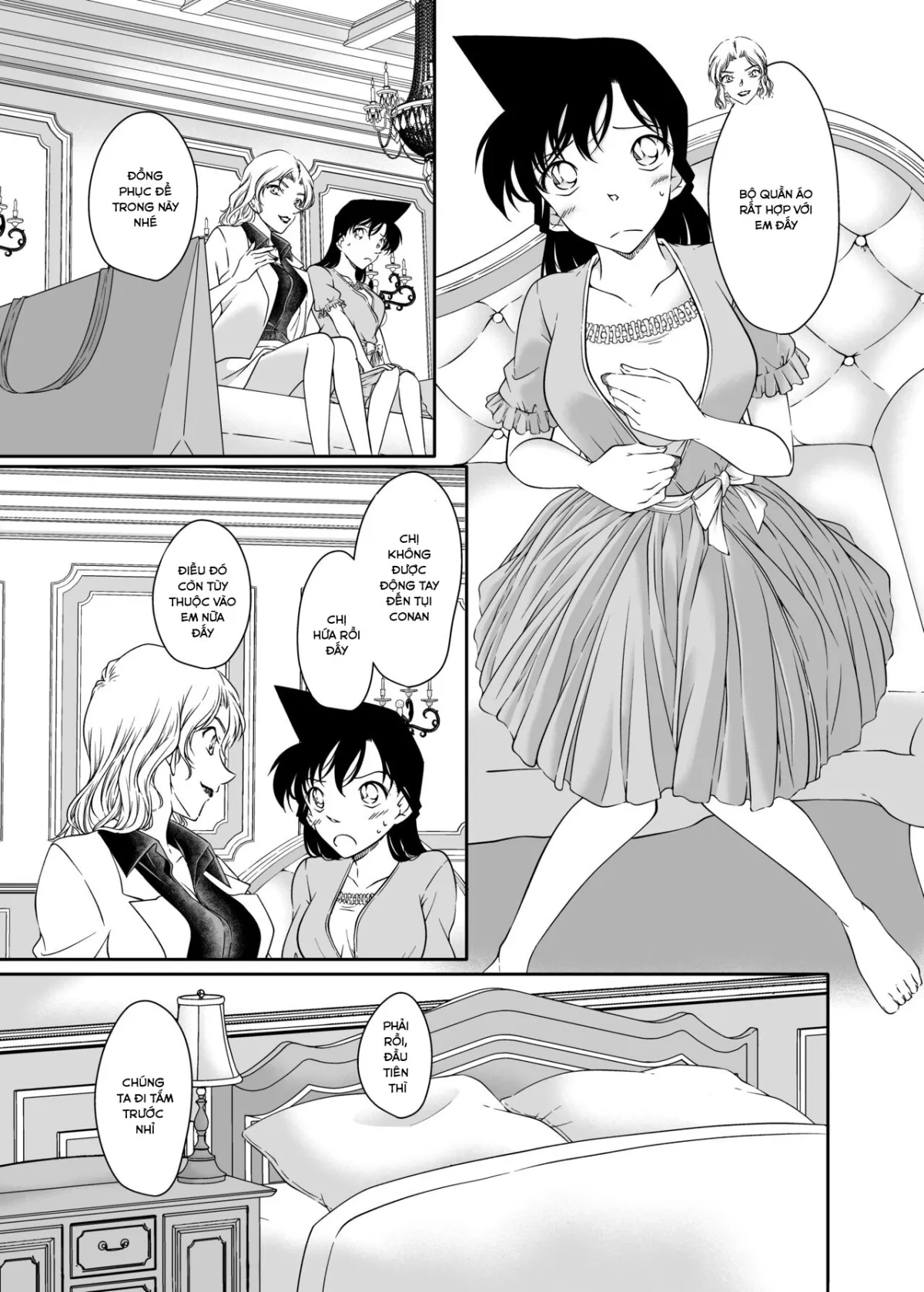 HentaiVN.net - Ảnh 8 - ran and Vermouth [同人誌サンプル] - Oneshot.