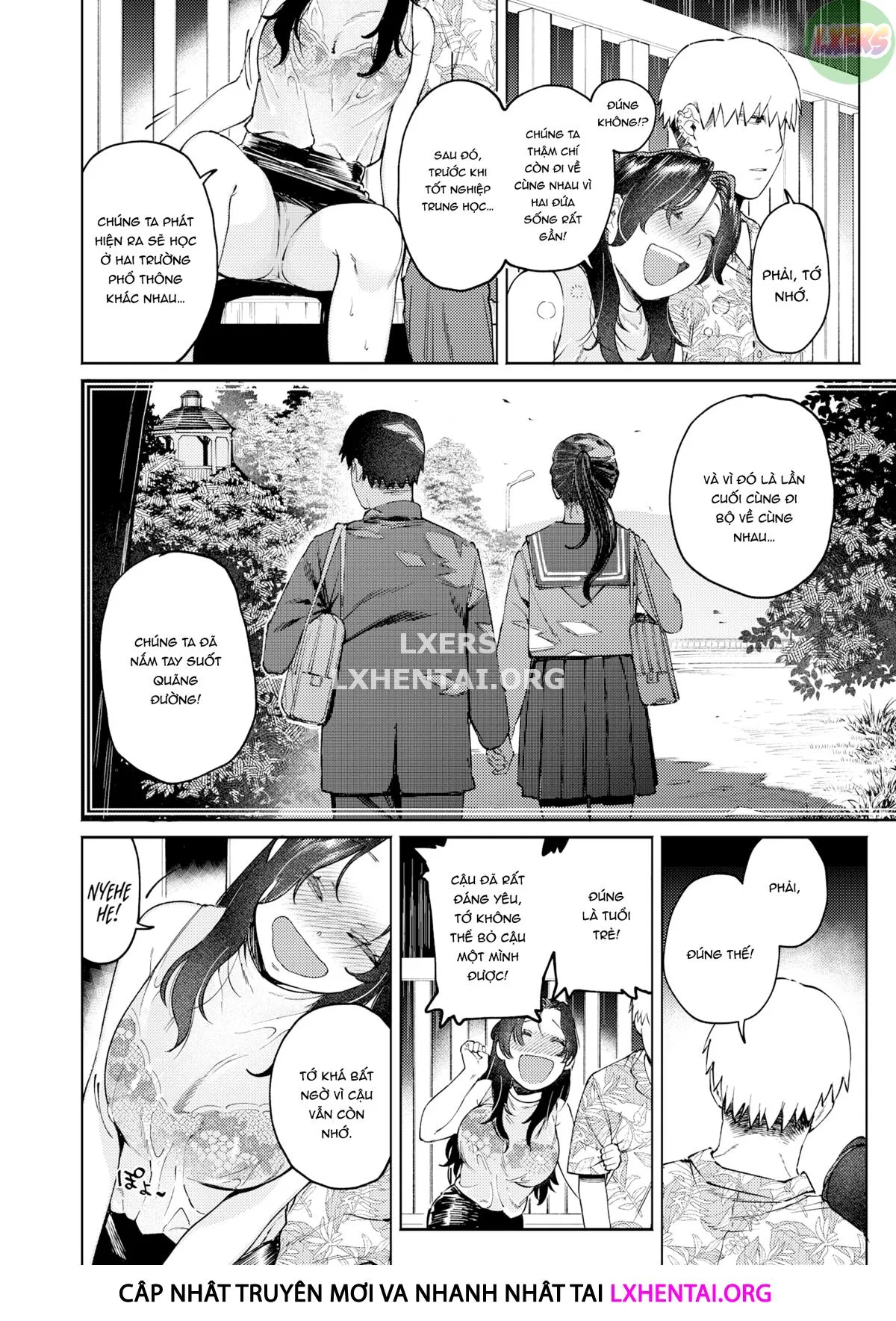 HentaiVN.net - Ảnh 7 - Dưới những cơn mưa - Oneshot