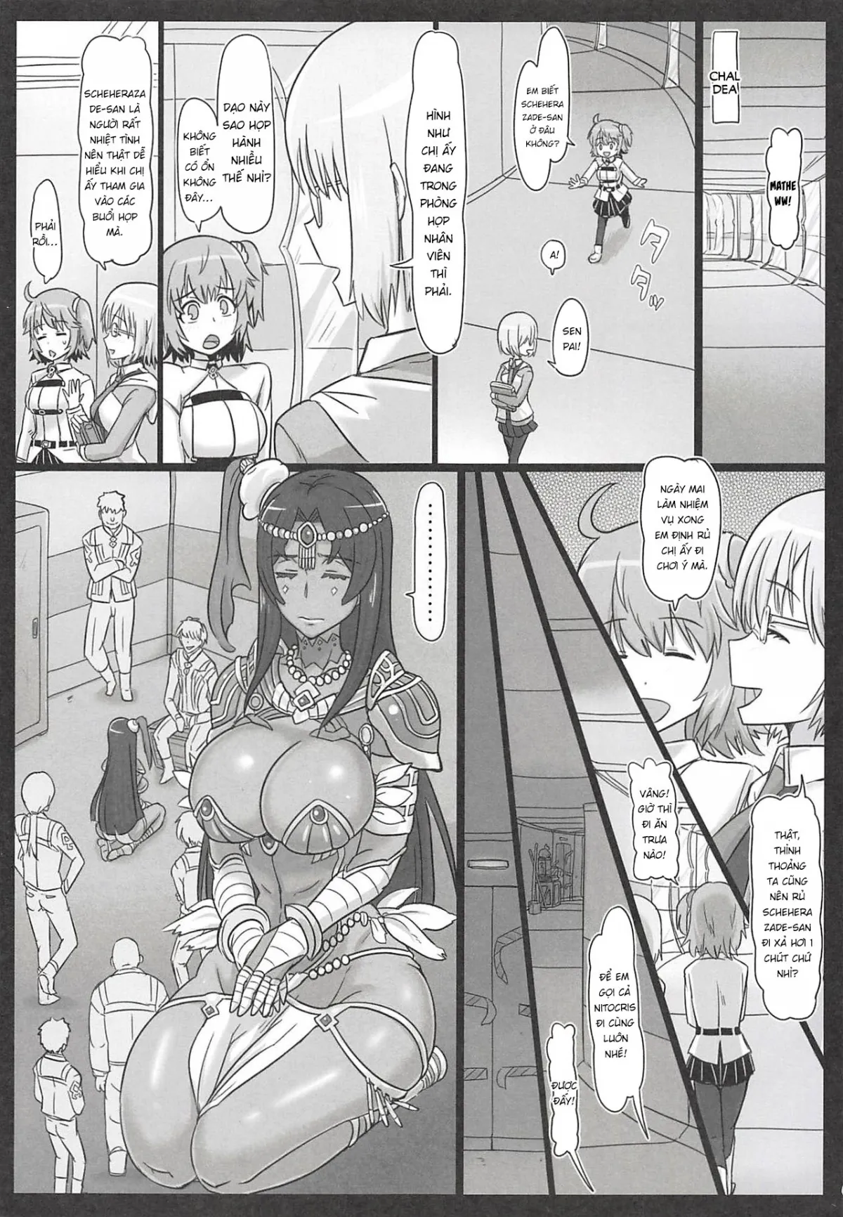 HentaiVN.net - Ảnh 3 - Senya no Nikujoku (Fate/Grand Order) [千夜の肉辱] - Oneshot