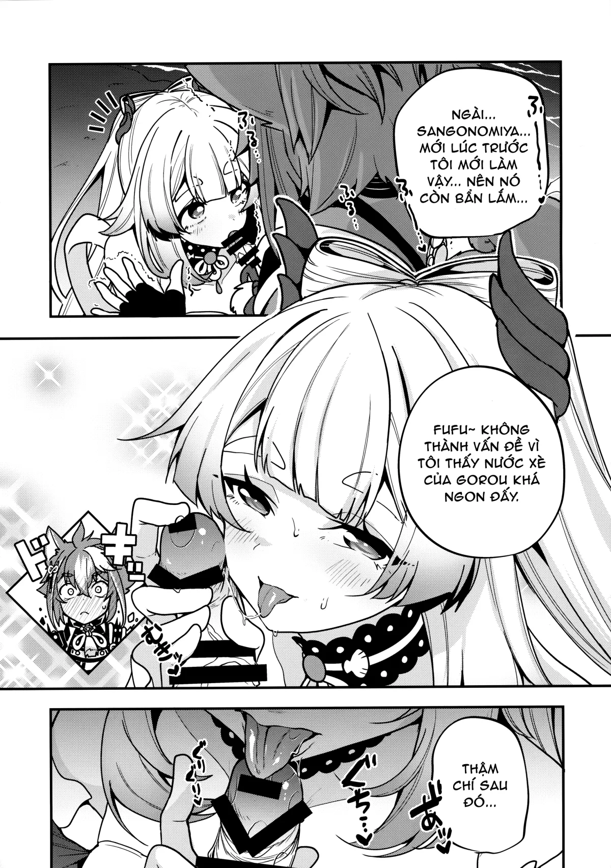 HentaiVN.net - Ảnh 14 - Ngài Sagonomiya! [Sangonomiya-sama!] - Đi đái cũng phải rủ đồng bọn...