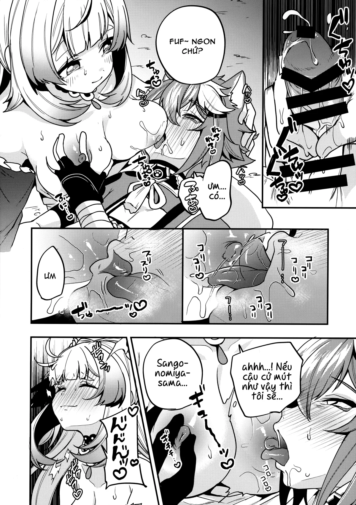 HentaiVN.net - Ảnh 19 - Ngài Sagonomiya! [Sangonomiya-sama!] - Đi đái cũng phải rủ đồng bọn...
