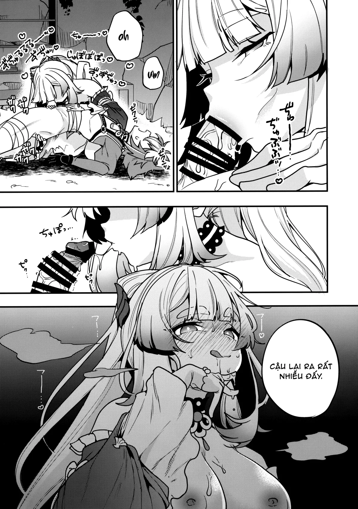 HentaiVN.net - Ảnh 22 - Ngài Sagonomiya! [Sangonomiya-sama!] - Đi đái cũng phải rủ đồng bọn...